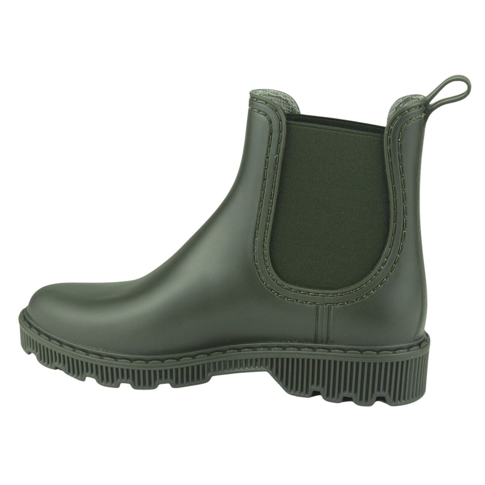 Botin Chalada Mujer Rain-1 Oliva Casual Botines Planos Chalada 