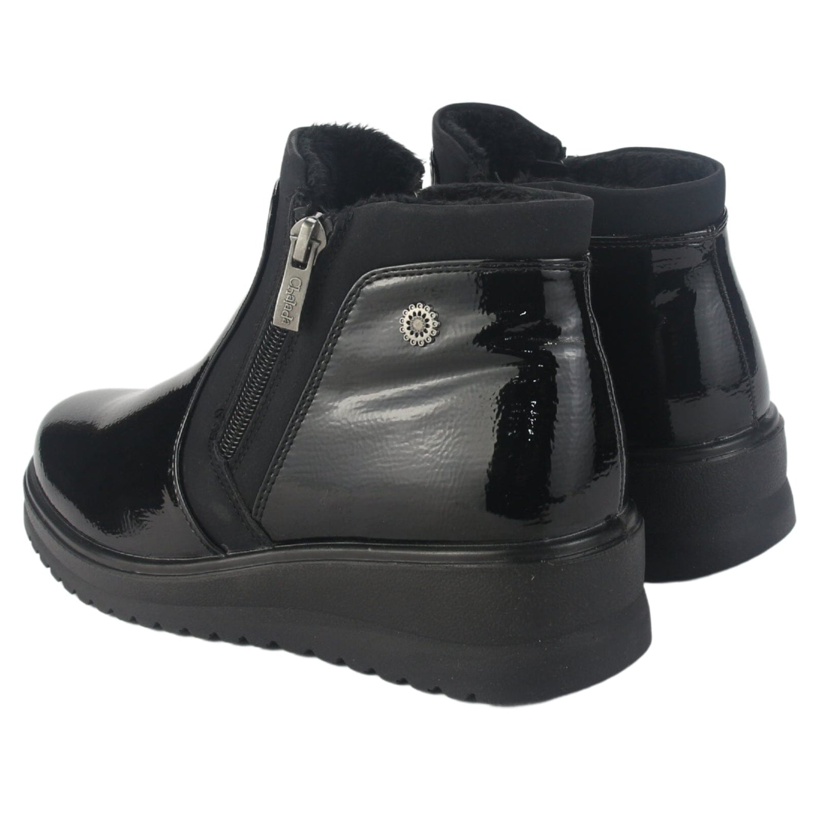 Botin Chalada Mujer Rayo-3 Negro Casual Botines Plataforma Chalada 