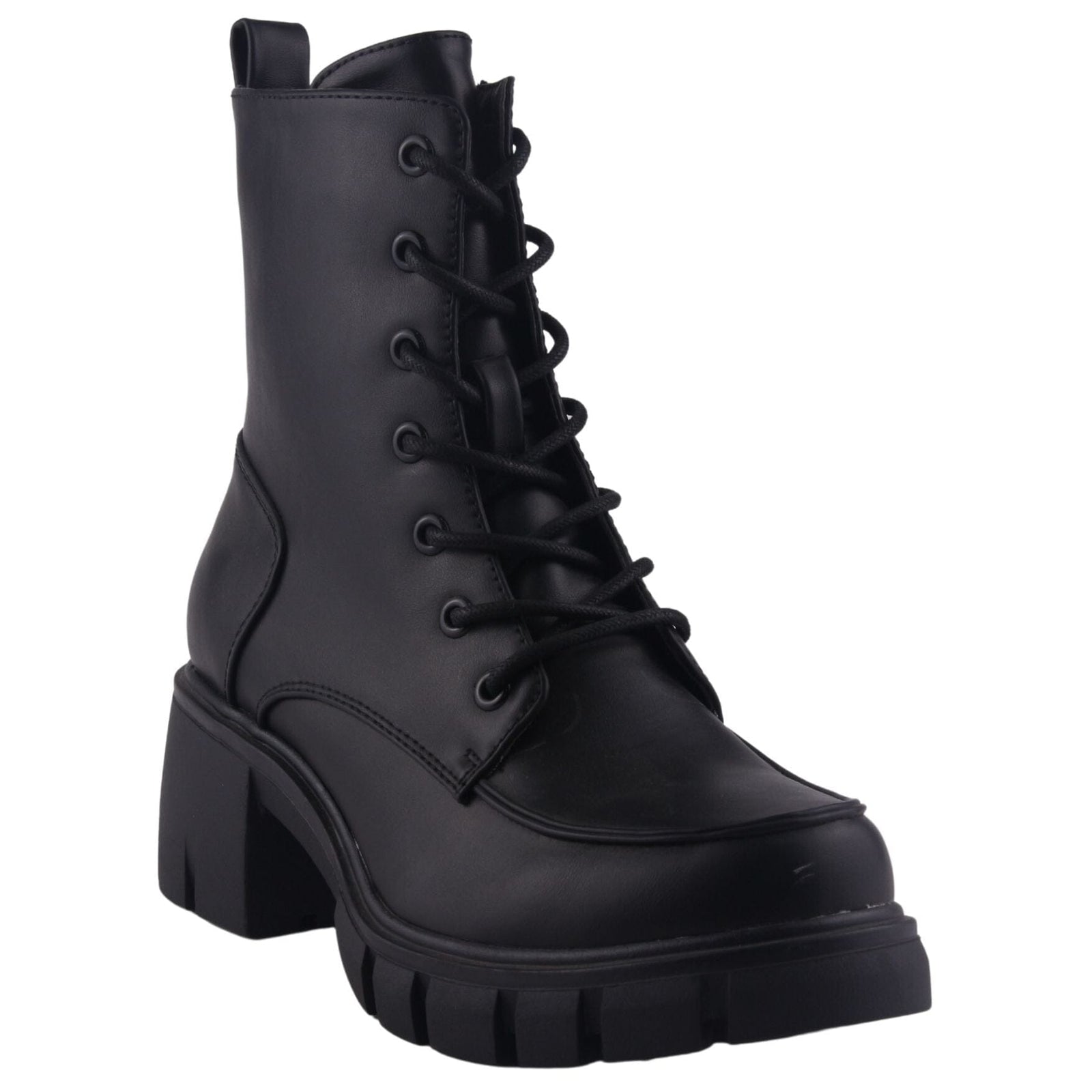 Botin Chalada Mujer Rei-1 Negro Casual Botines Taco Chalada 