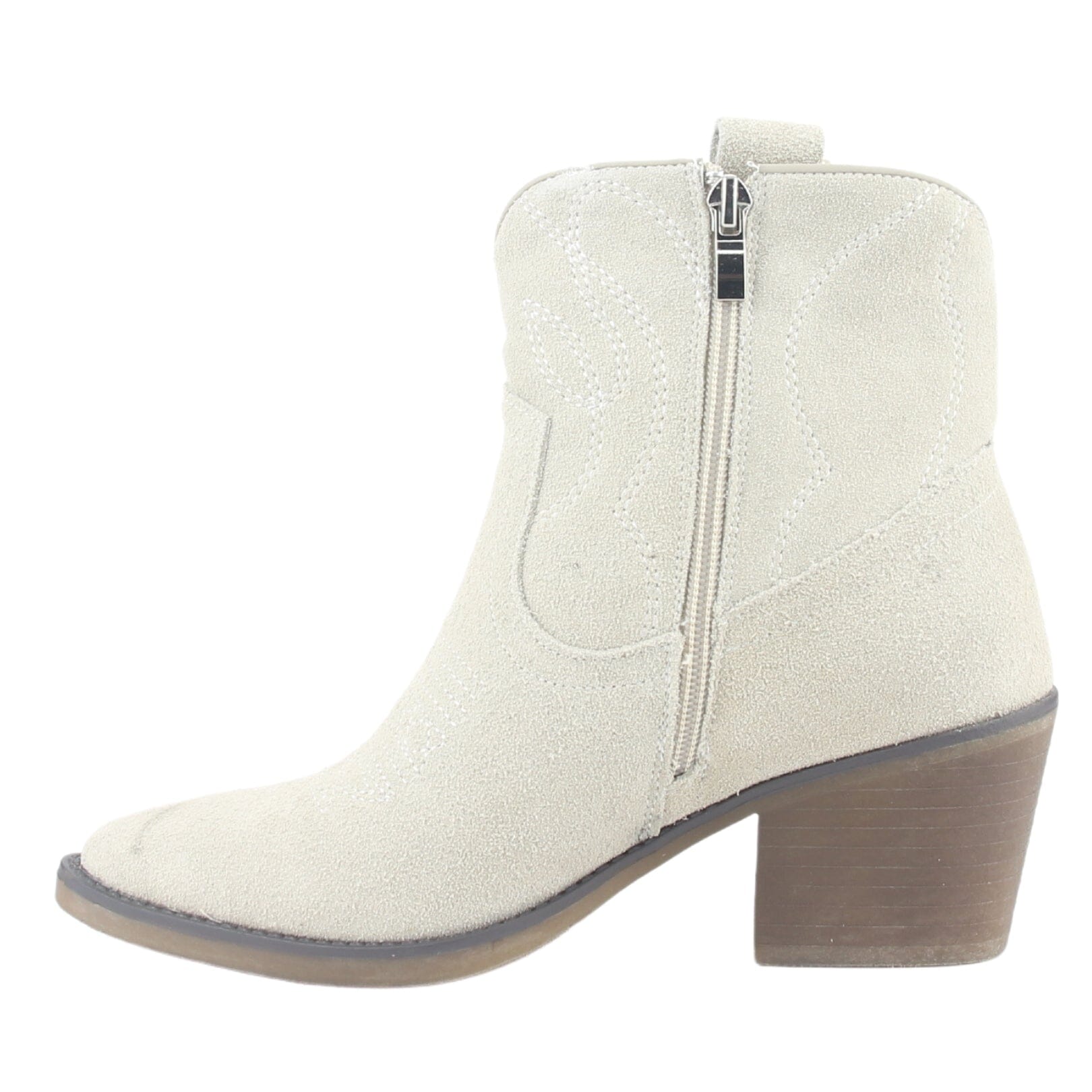 Botin Chalada Mujer Reno-2 Beige Casual Botines Taco Chalada 