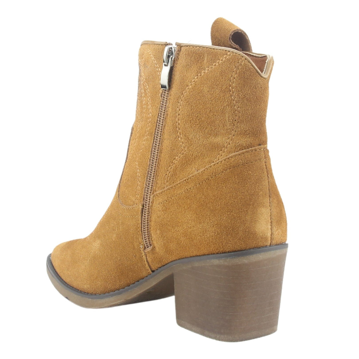 Botin Chalada Mujer Reno-2 Café Casual Botines Taco Chalada 