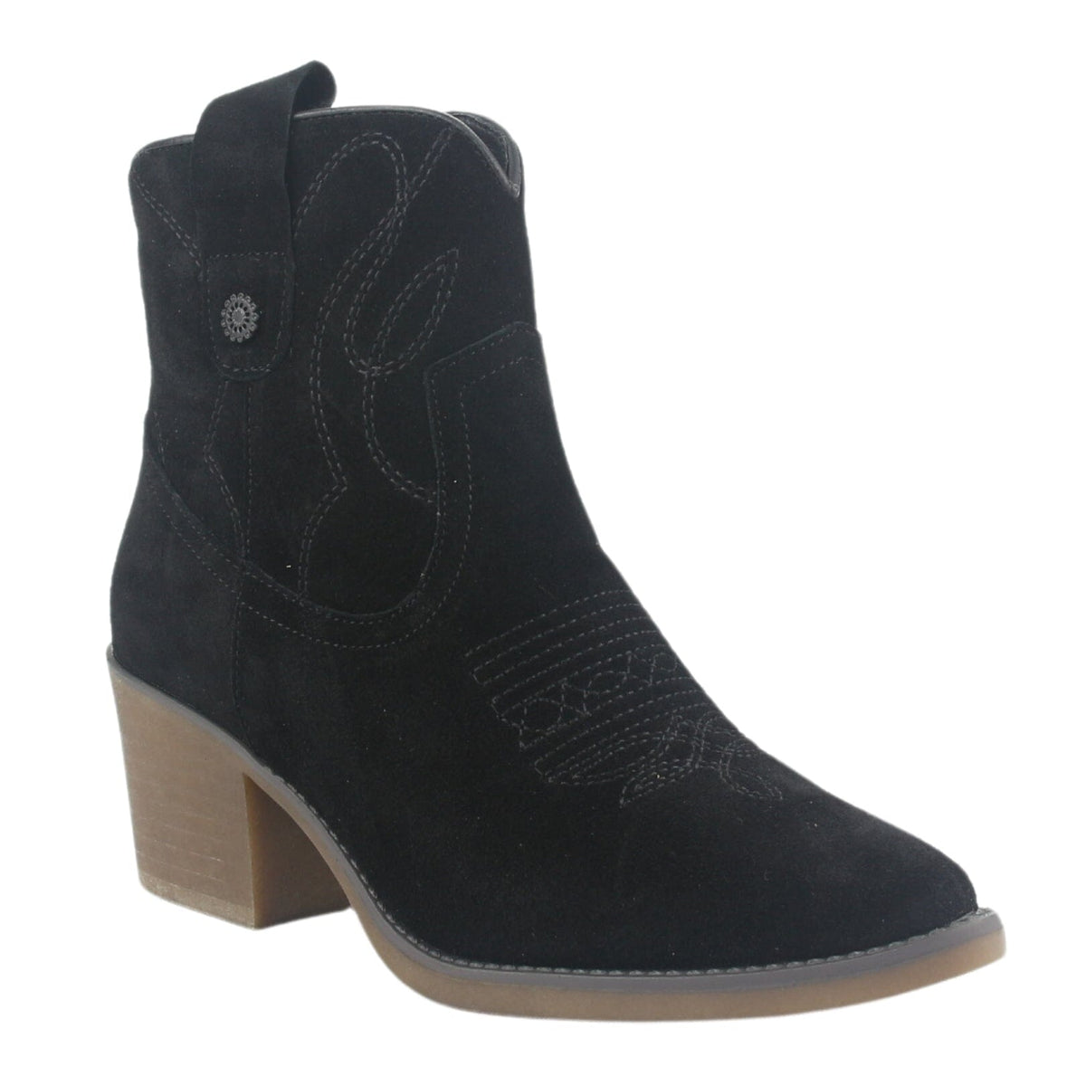Botin Chalada Mujer Reno-2 Negro Casual Botines Taco Chalada 