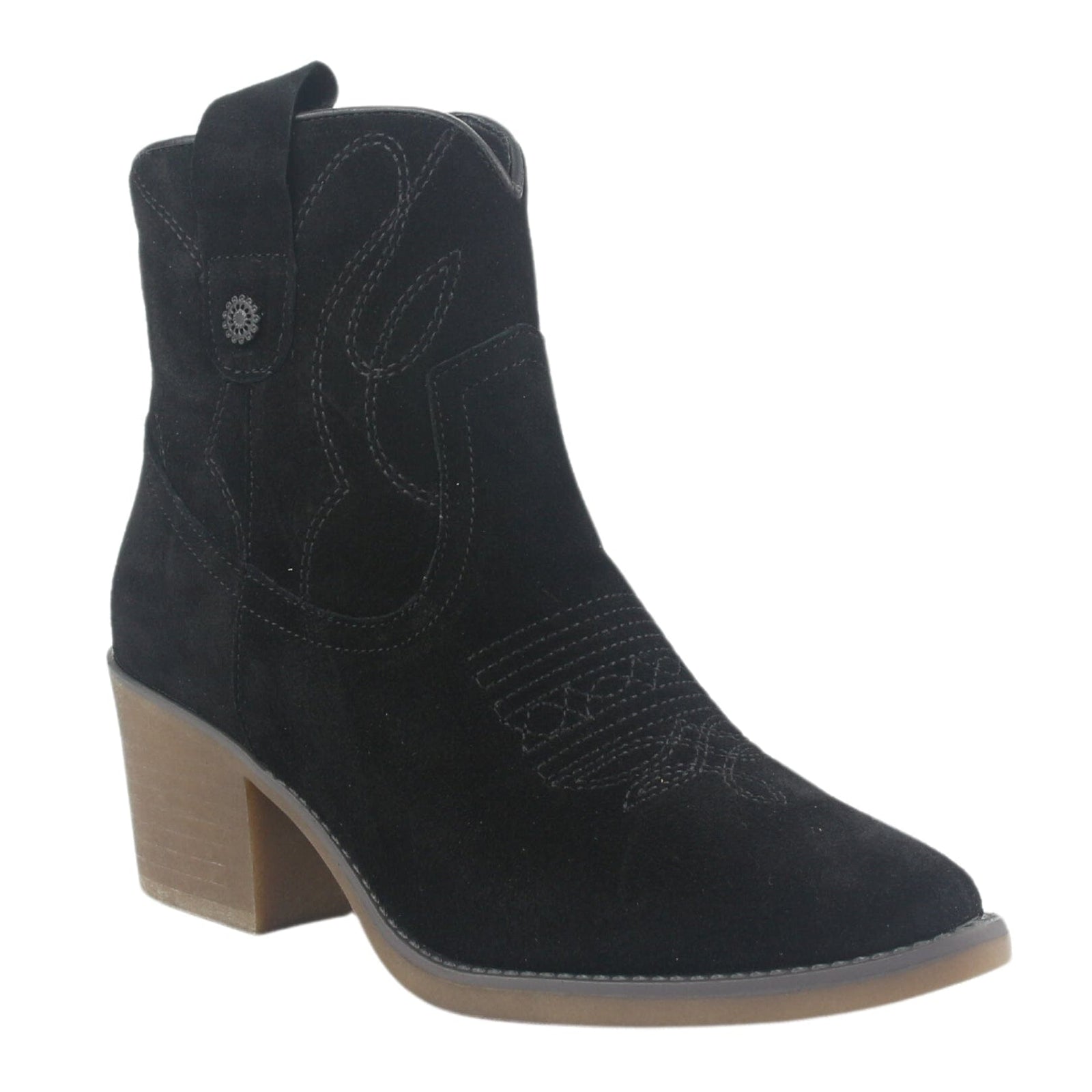 Botin Chalada Mujer Reno-2 Negro Casual Botines Taco Chalada 