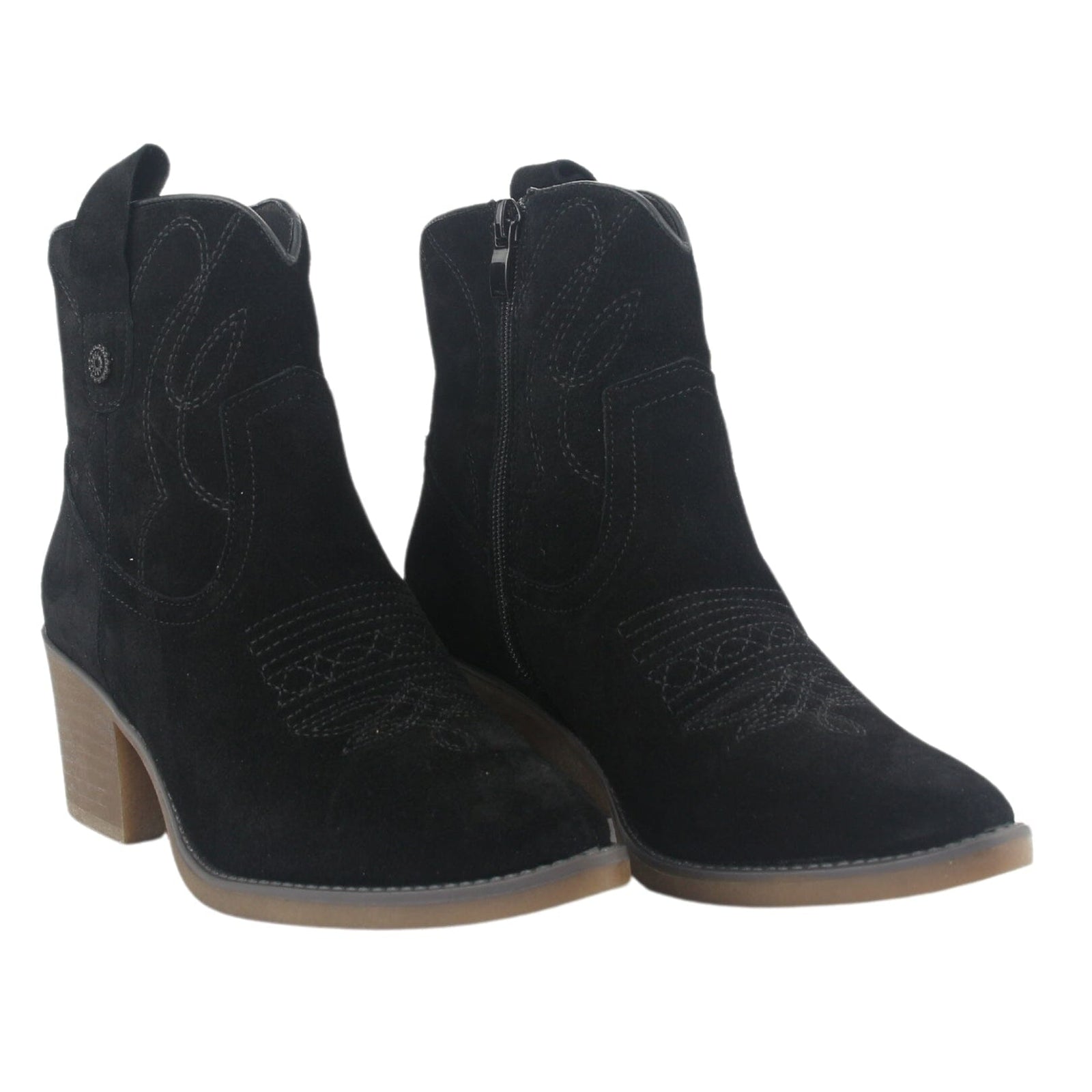 Botin Chalada Mujer Reno-2 Negro Casual Botines Taco Chalada 