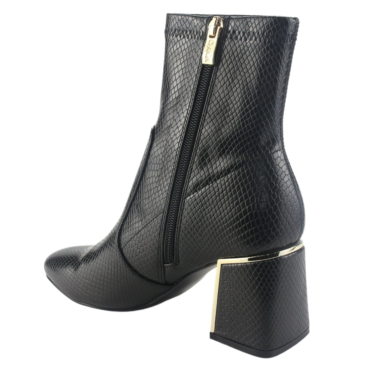 Botin Chalada Mujer Rupia-21 Negro Casual Botines Taco Chalada 