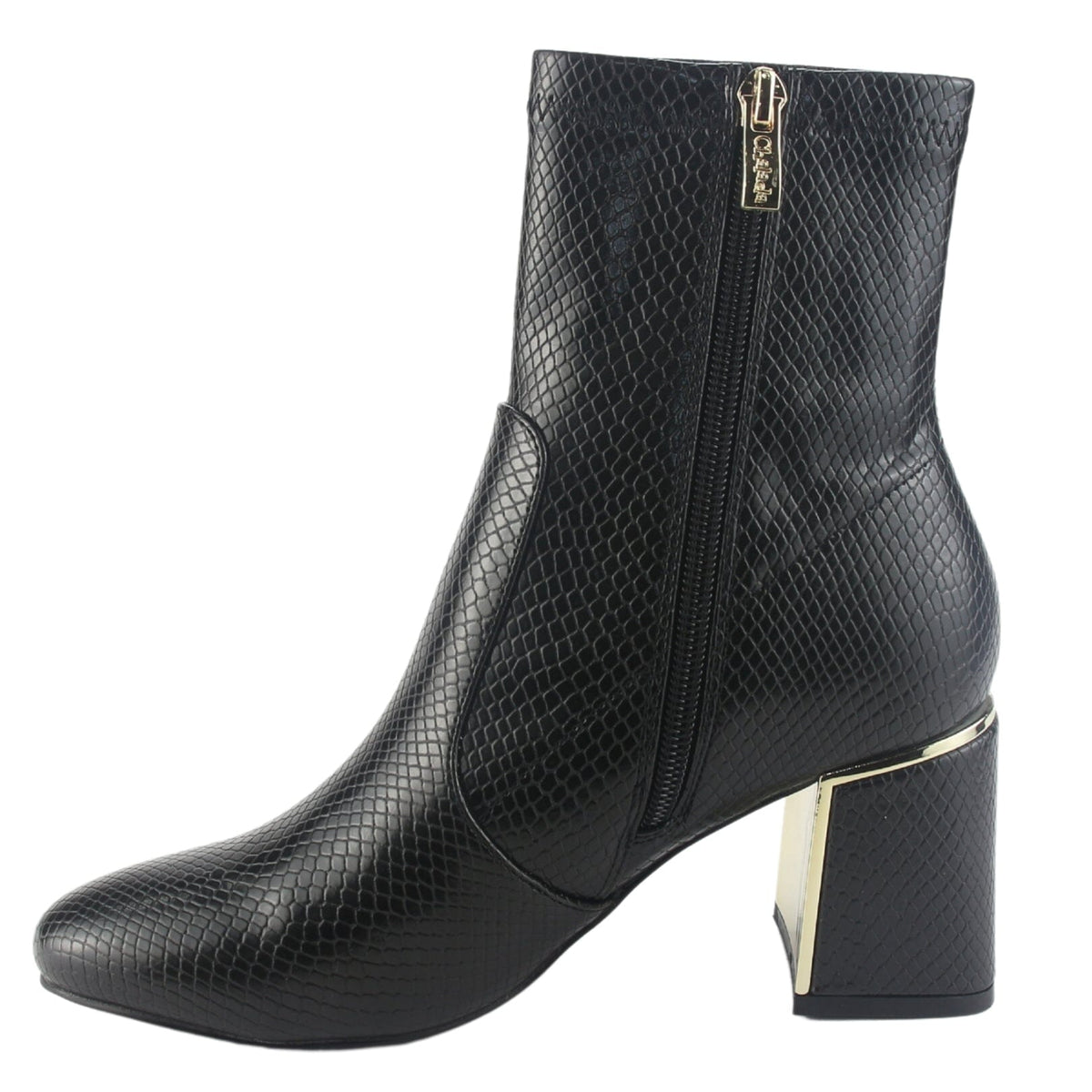 Botin Chalada Mujer Rupia-21 Negro Casual Botines Taco Chalada 