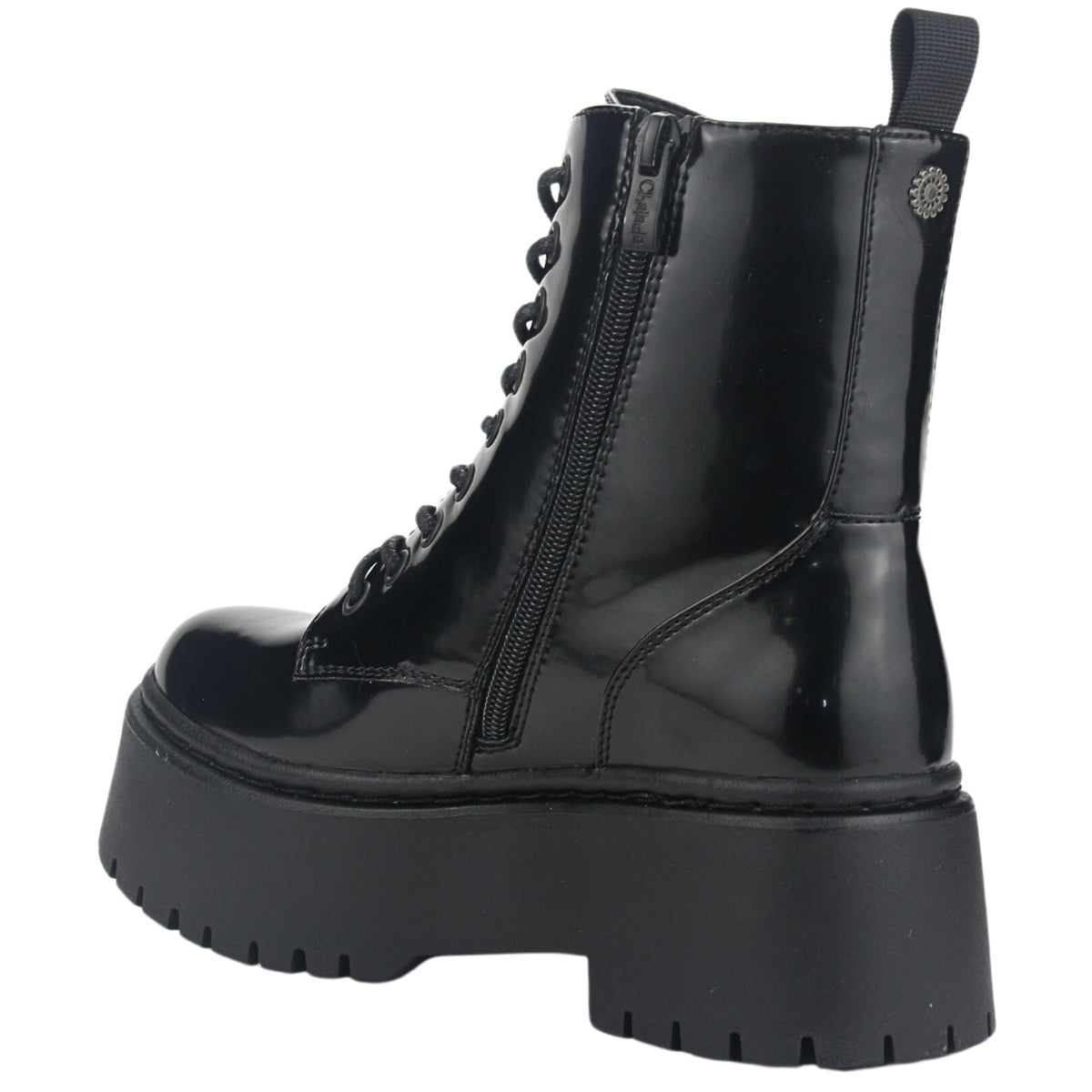 Botin Chalada Mujer Rust-20 Negro Casual Botines Taco Chalada 