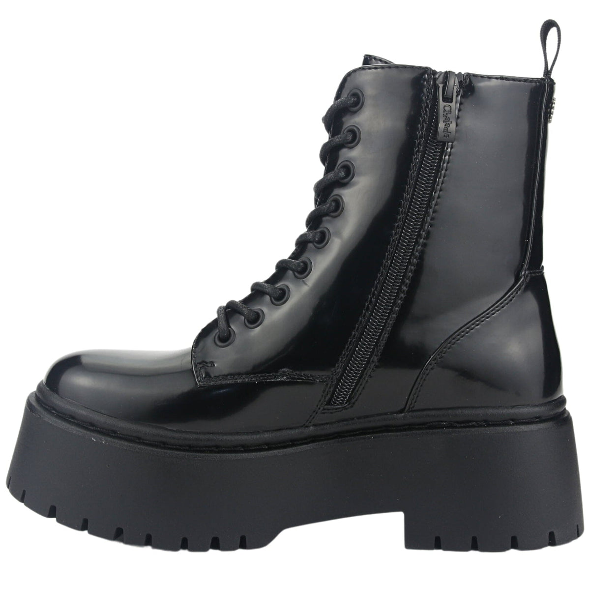 Botin Chalada Mujer Rust-20 Negro Casual Botines Taco Chalada 