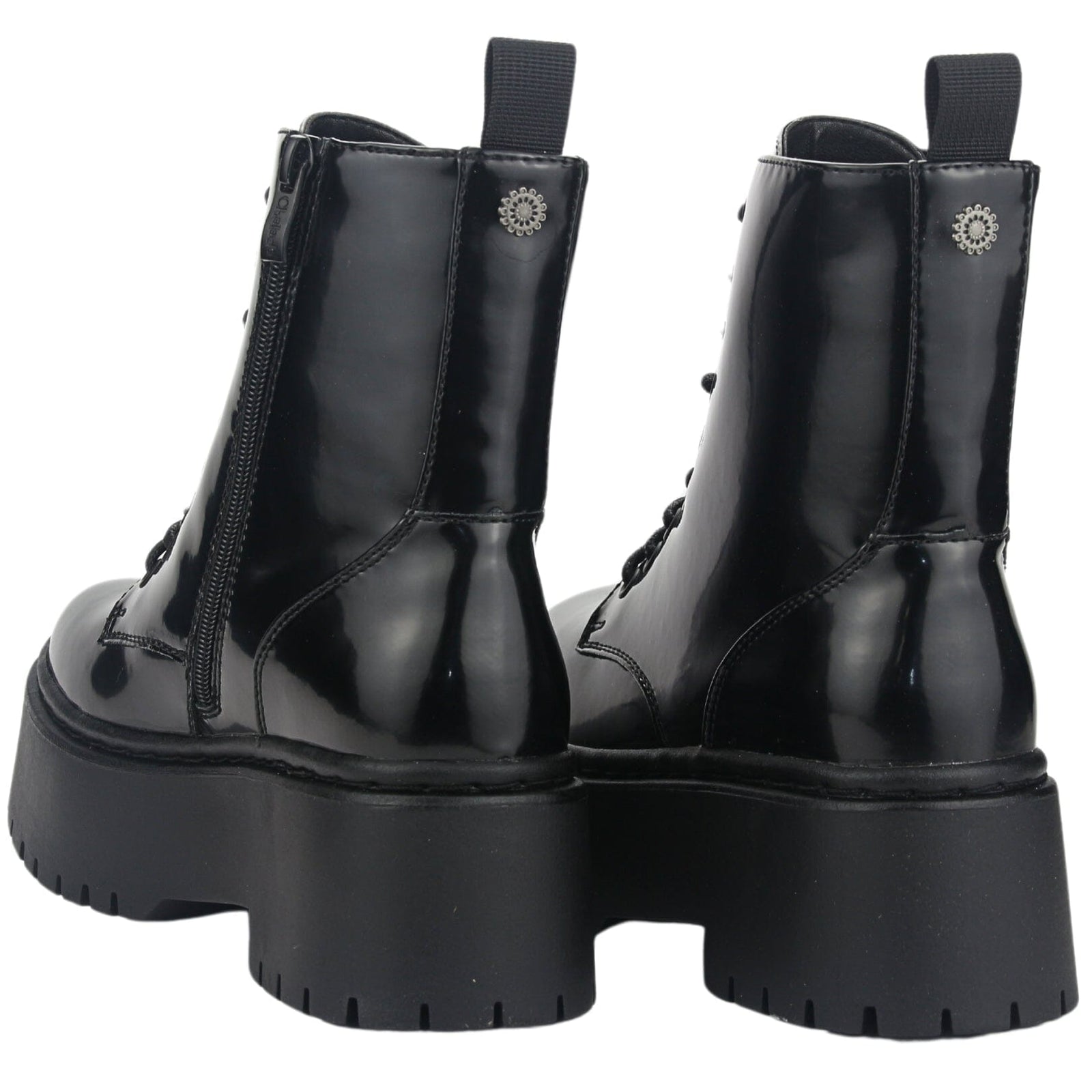 Botin Chalada Mujer Rust-20 Negro Casual Botines Taco Chalada 