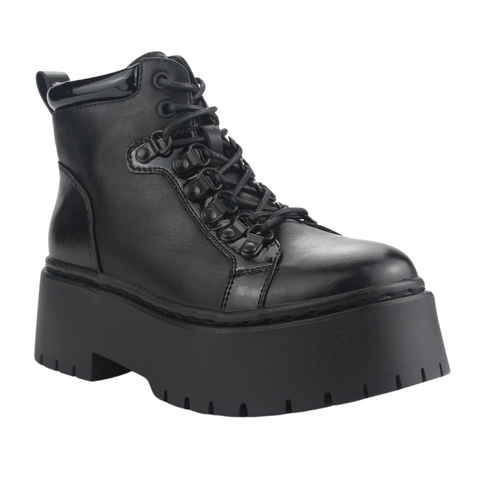 Botin Chalada Mujer Rust-21 Negro Plataforma Botines Plataforma Chalada 