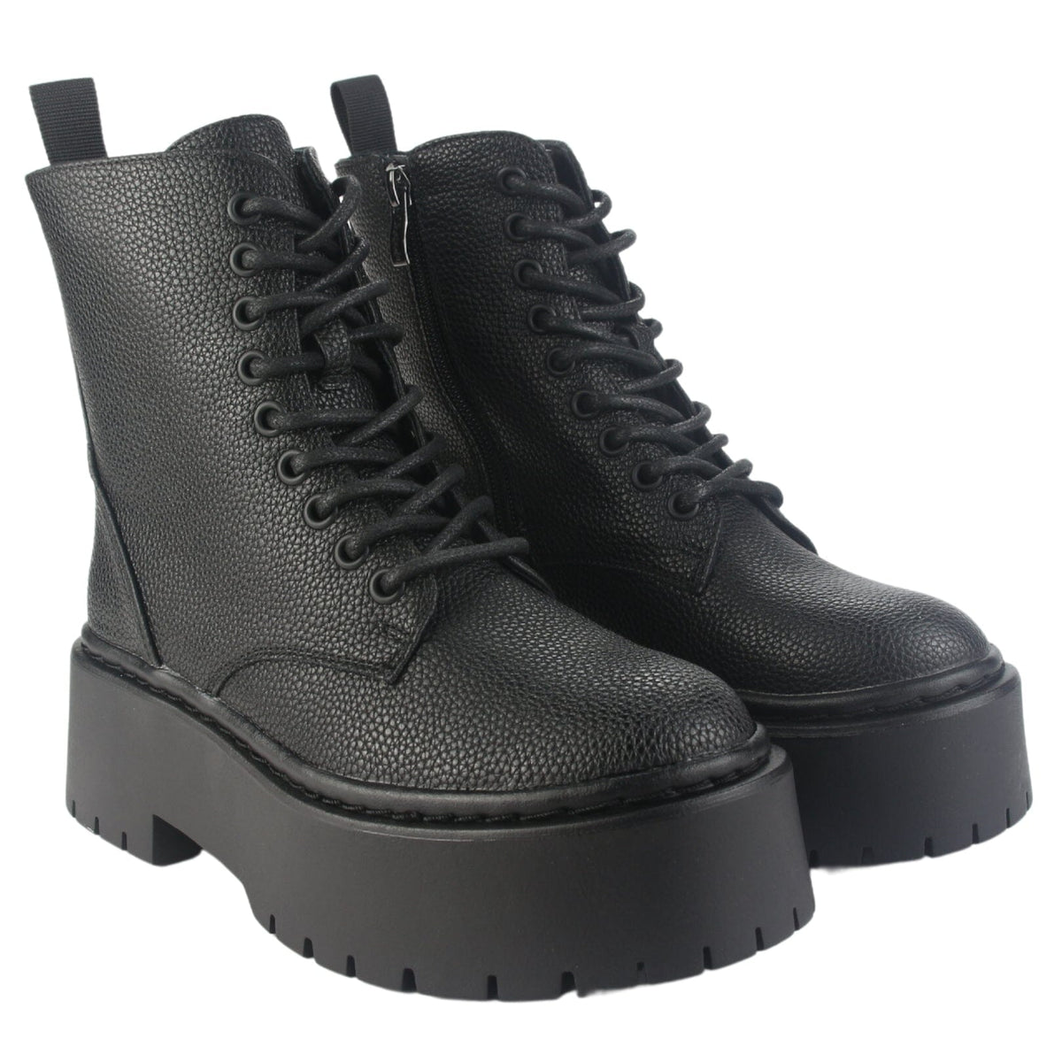 Botin Chalada Mujer Rust-24 Negro Casual Botines Plataforma Chalada 