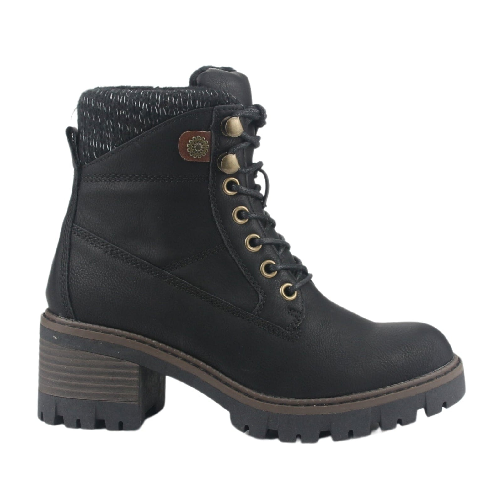 Botin Chalada Mujer Sindy-1 Negro Casual Botines Taco Chalada 