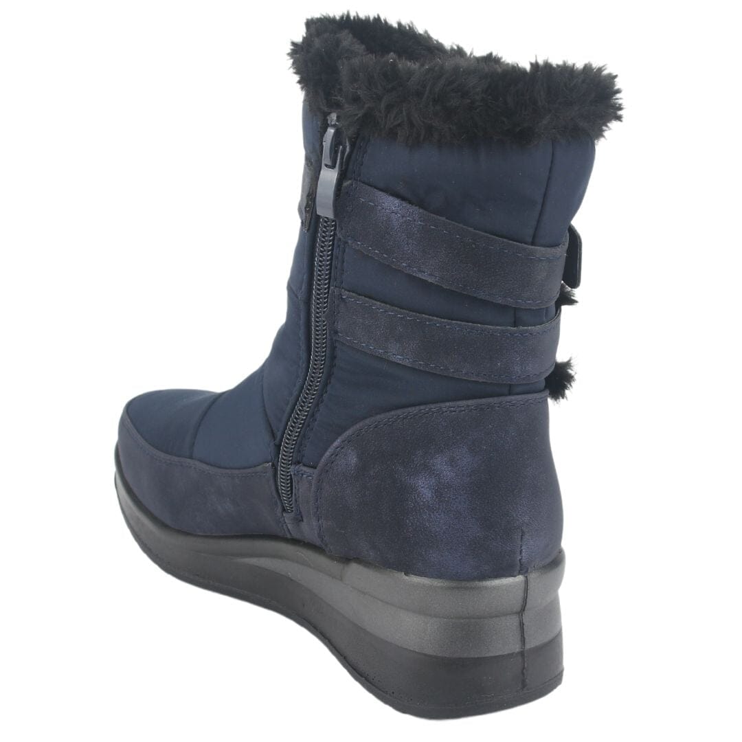 Botin Chalada Mujer Sky-30 Azul Marino Comfort Botines Chalada 