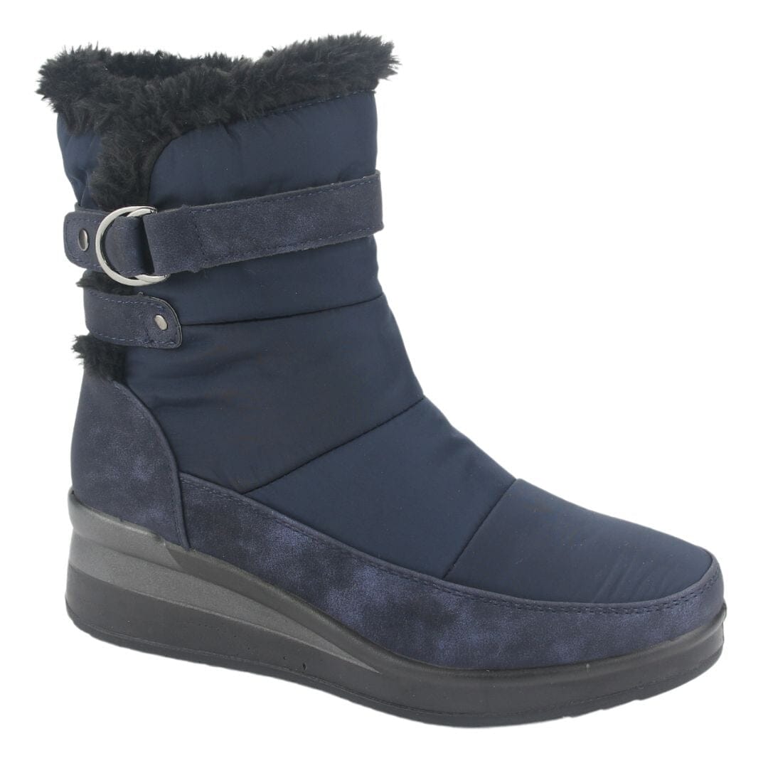 Botin Chalada Mujer Sky-30 Azul Marino Comfort Botines Chalada 
