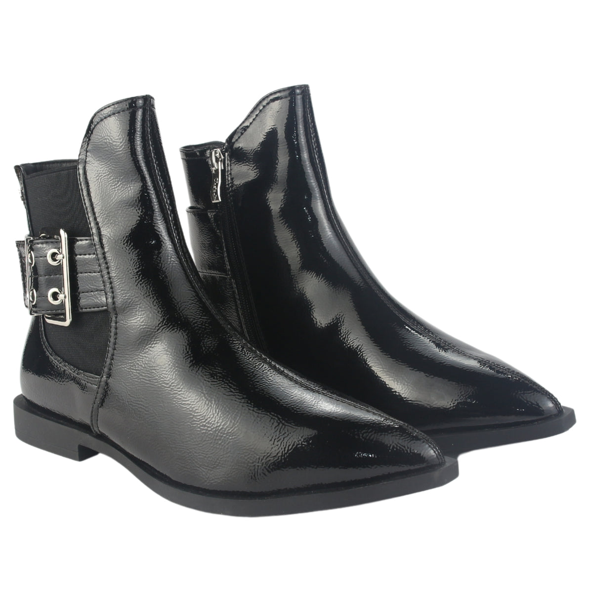 Botin Chalada Mujer Slik-10 Negro Casual