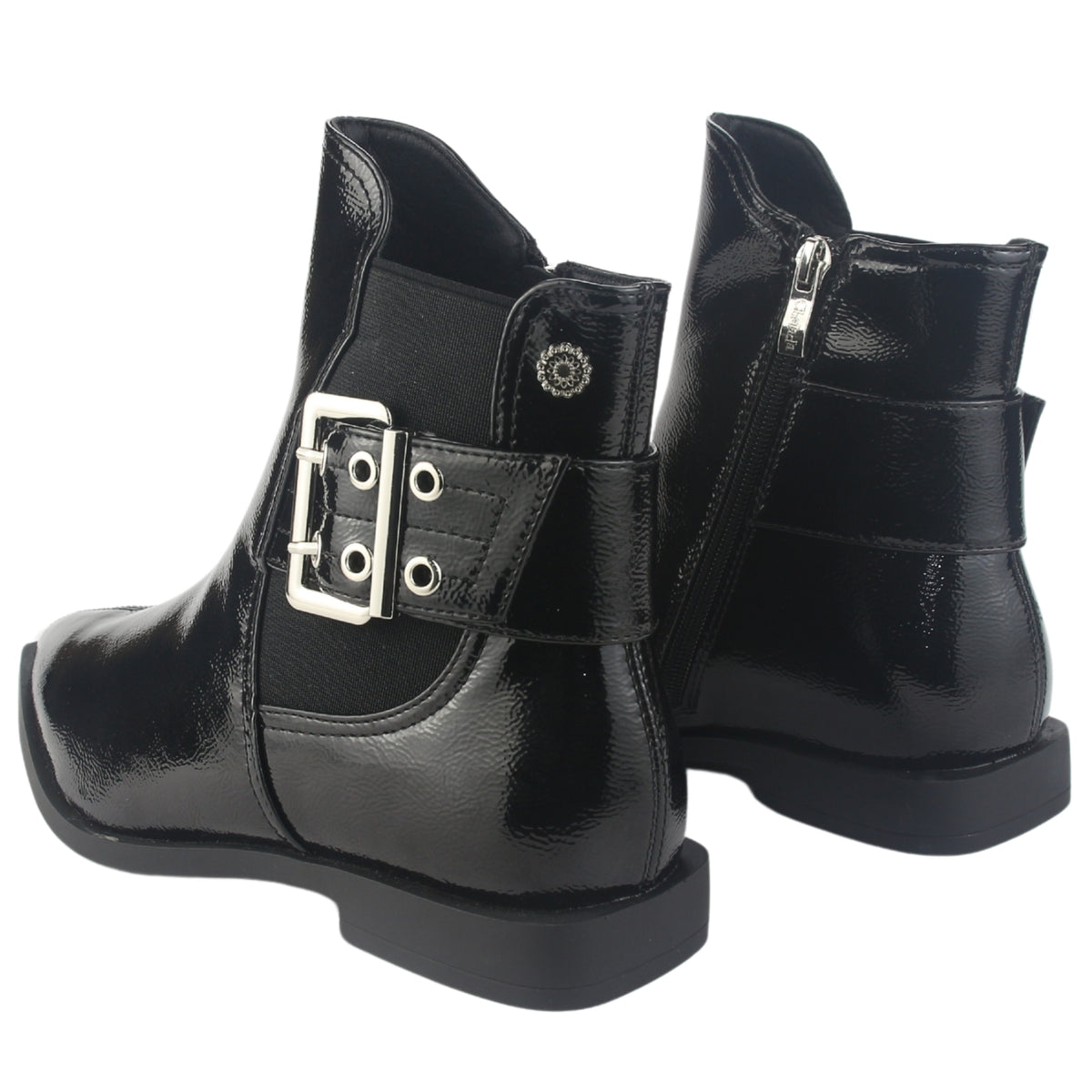 Botin Chalada Mujer Slik-10 Negro Casual