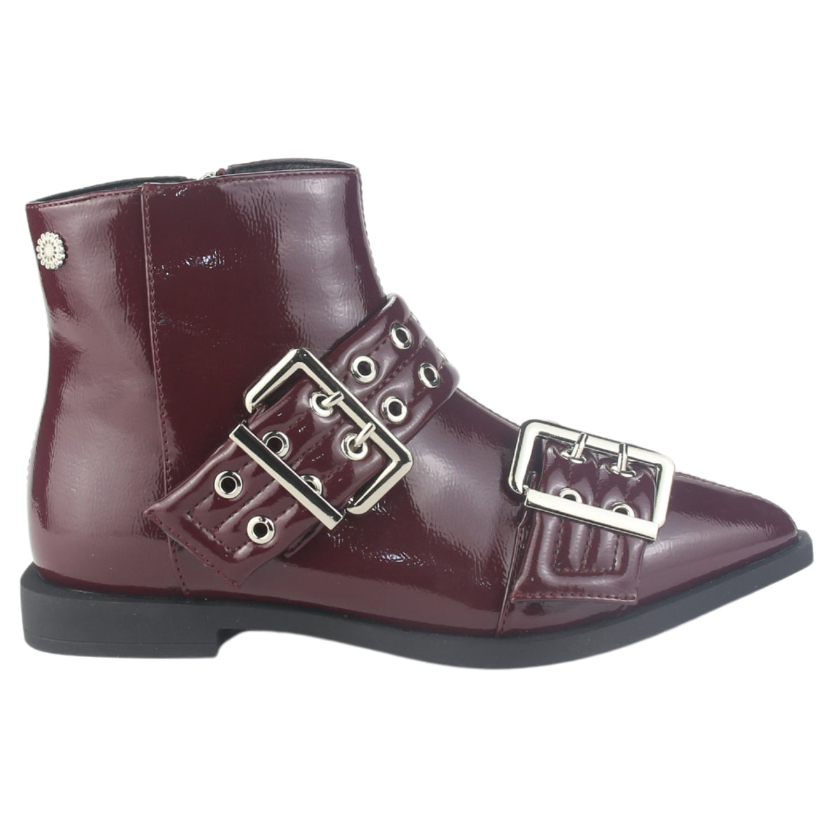 Botin Chalada Mujer Slik-11 Burdeo Casual