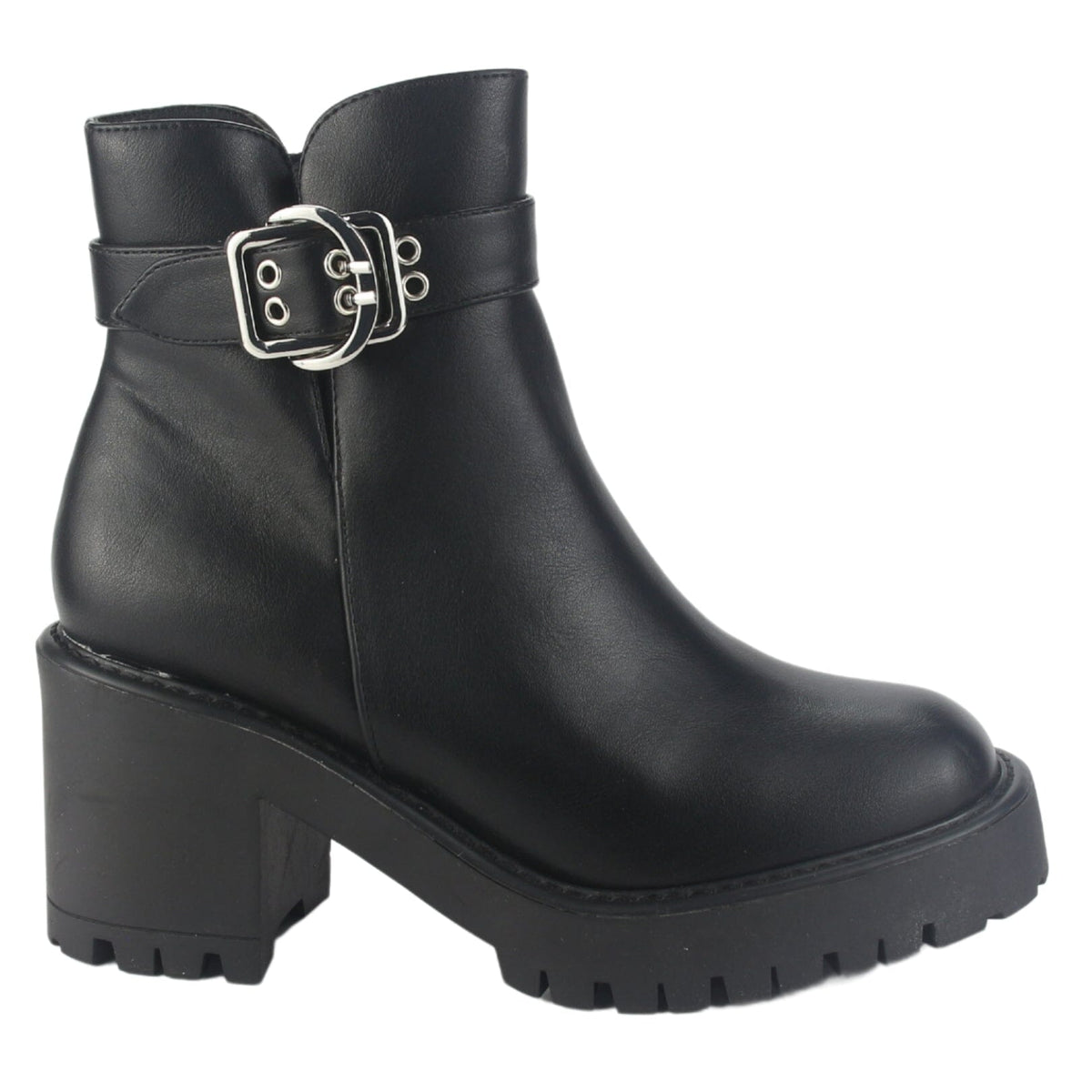 Botin Chalada Mujer Tere-2 Negro Casual Botines Taco Chalada 