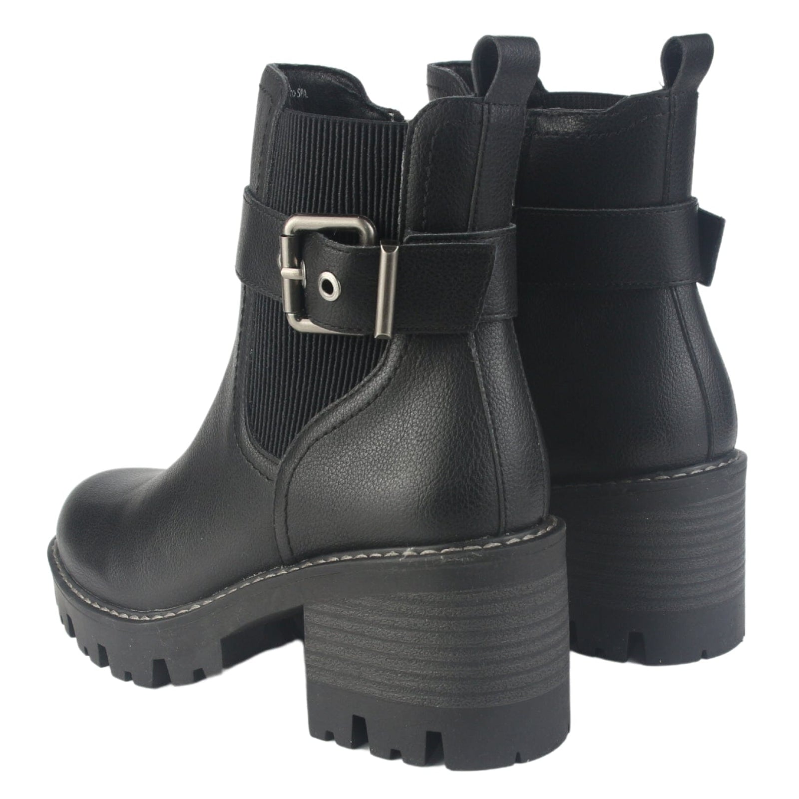 Botin Chalada Mujer Tere-4 Negro Casual Botines Taco Chalada 