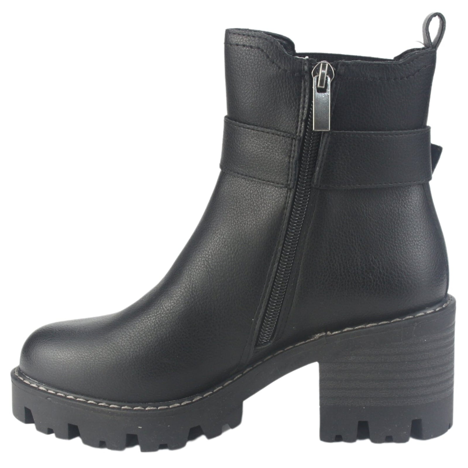 Botin Chalada Mujer Tere-4 Negro Casual Botines Taco Chalada 