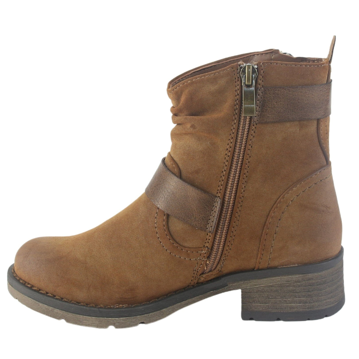 Botin Chalada Mujer Torri-11 Camel Casual Botines Chalada 