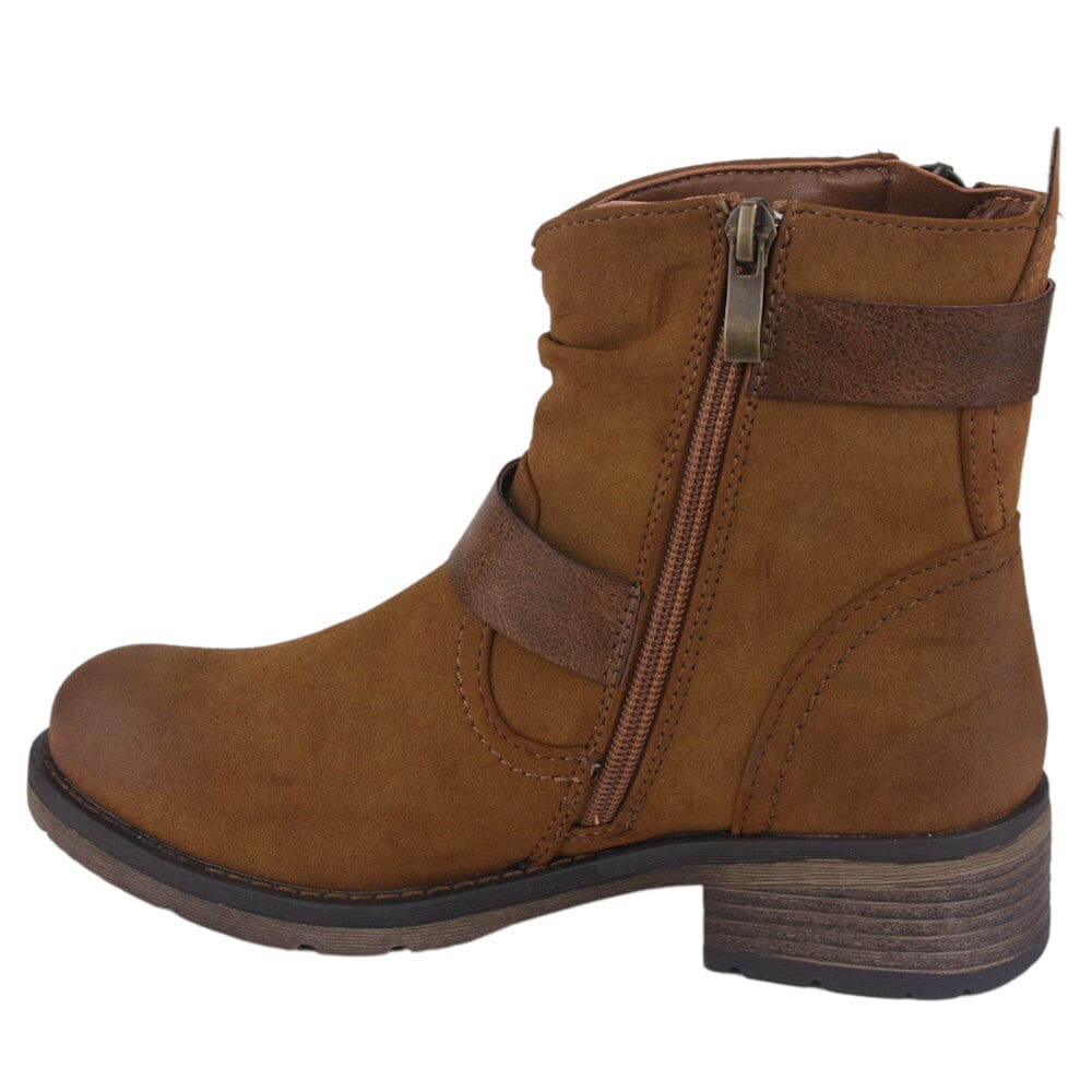 Botin Chalada Mujer Torri-11 Camel Casual Botines Chalada 