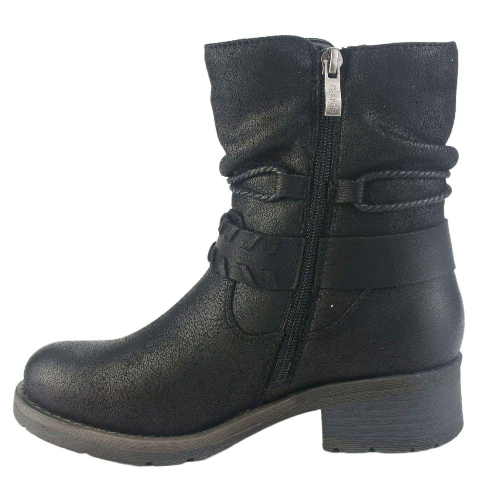 Botin Chalada Mujer Torri-22 Negro Casual Botines Chalada 