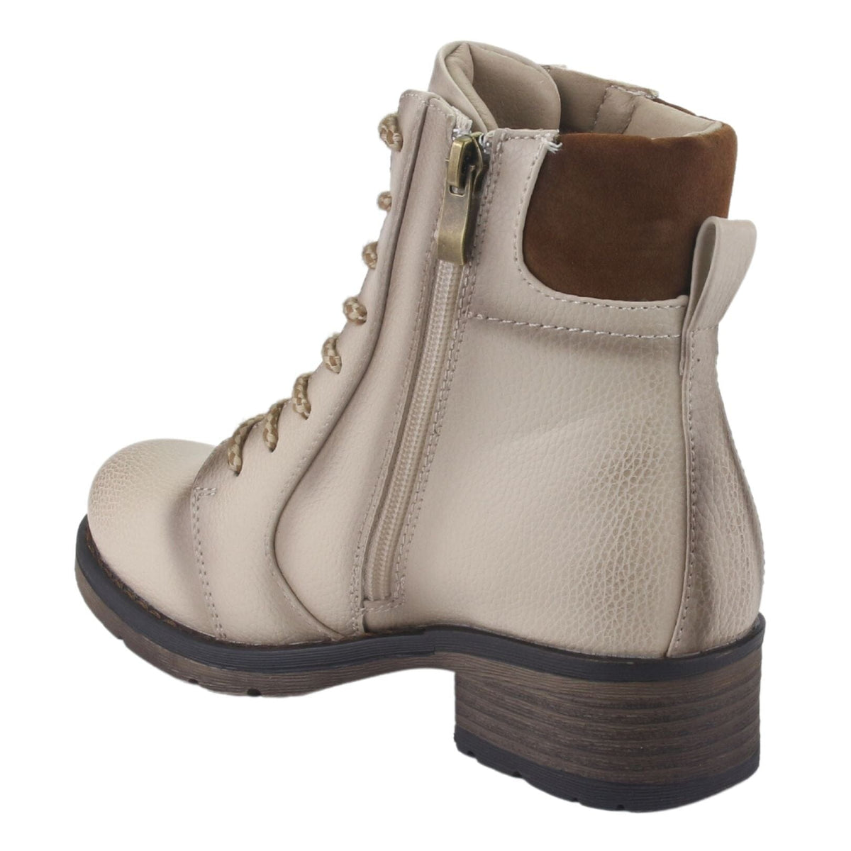 Botin Chalada Mujer Torri-25 Beige Casual Botines Planos Chalada 