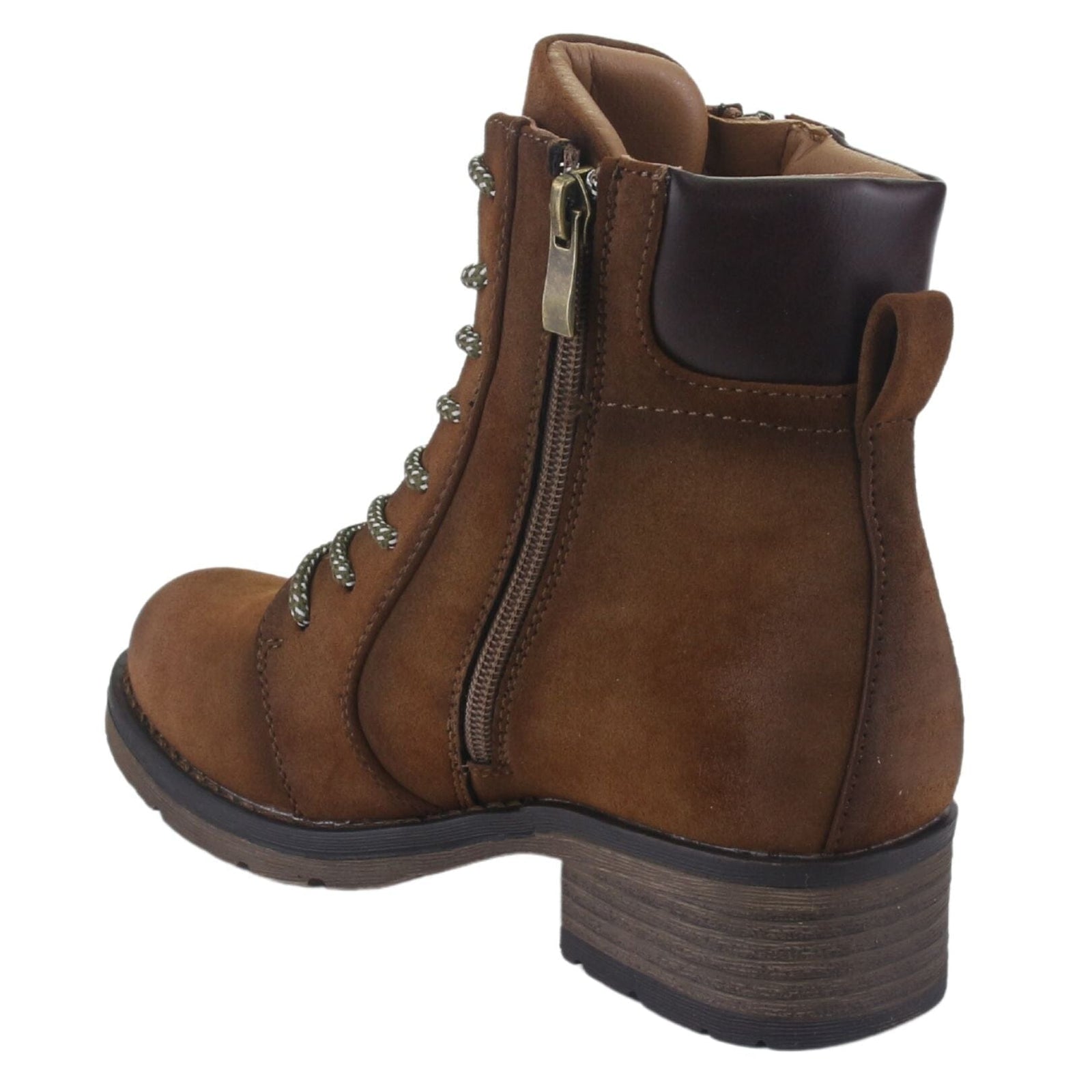 Botin Chalada Mujer Torri-25 Tostado Casual Botines Planos Chalada 