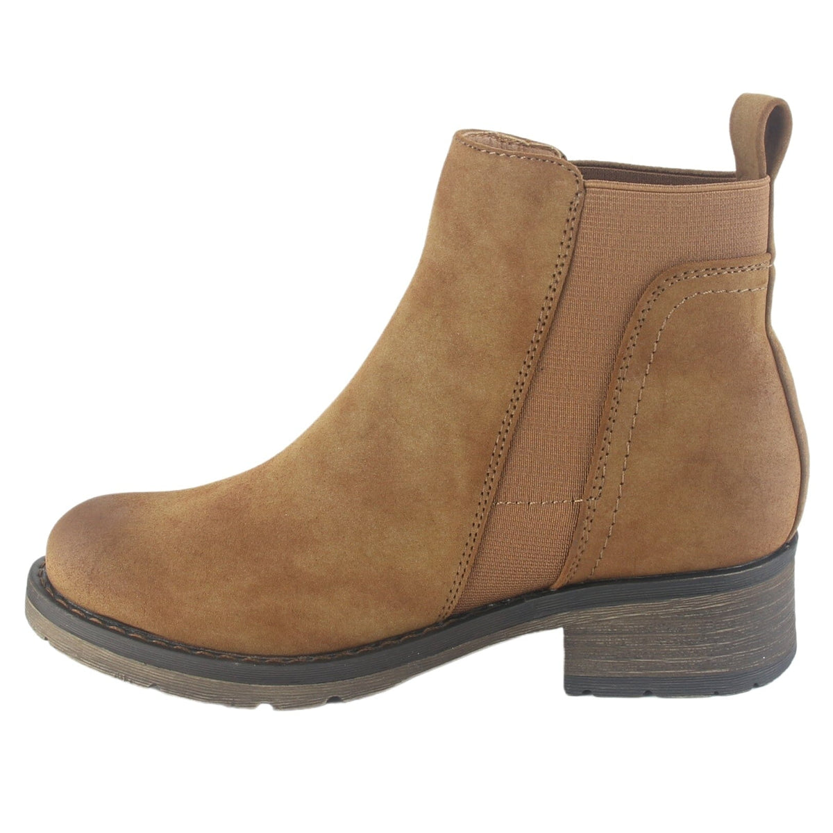 Botin Chalada Mujer Torri-28 Camel Casual Botines Taco Chalada 