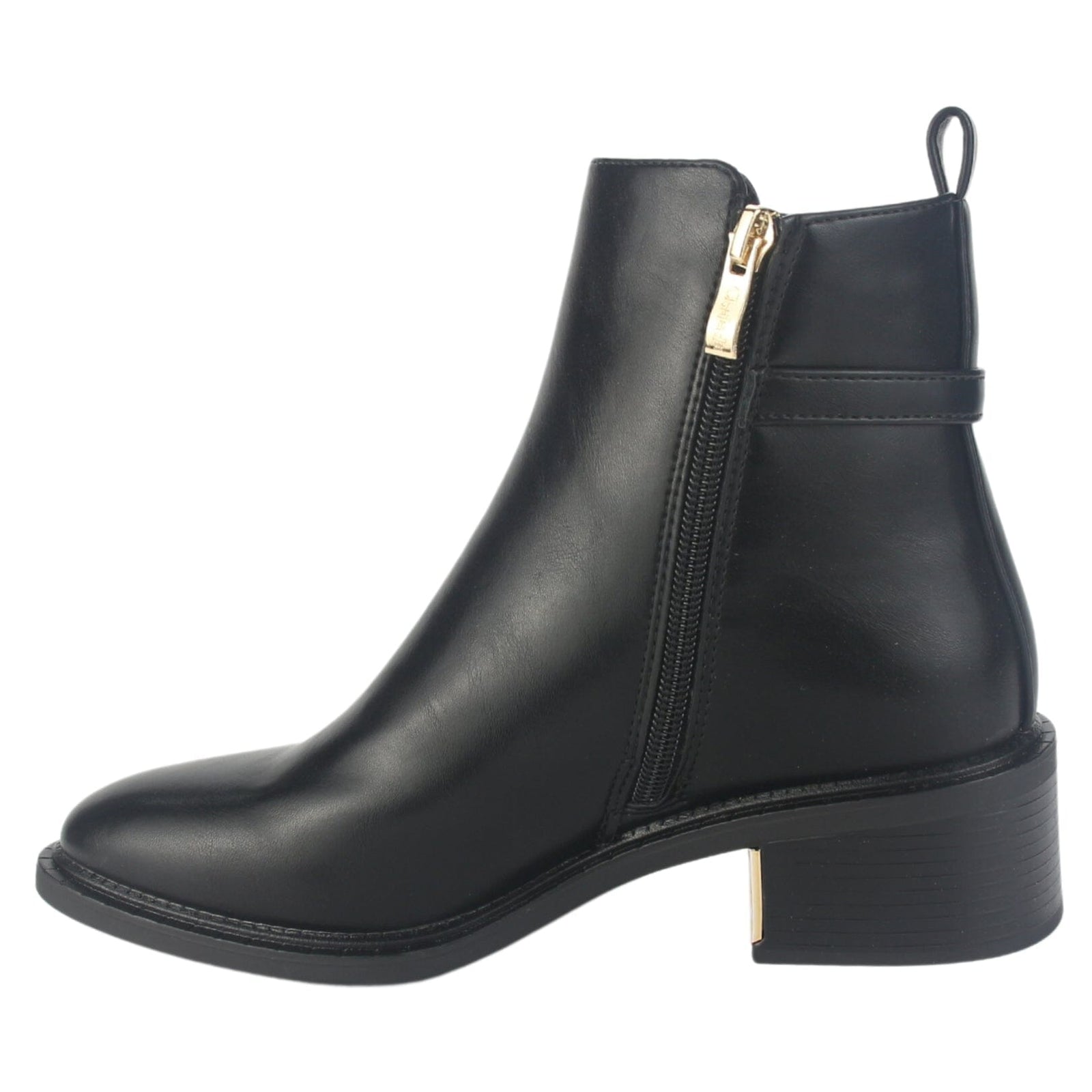 Botin Chalada Mujer Traffam-61 Negro Casual Botines Taco Chalada 