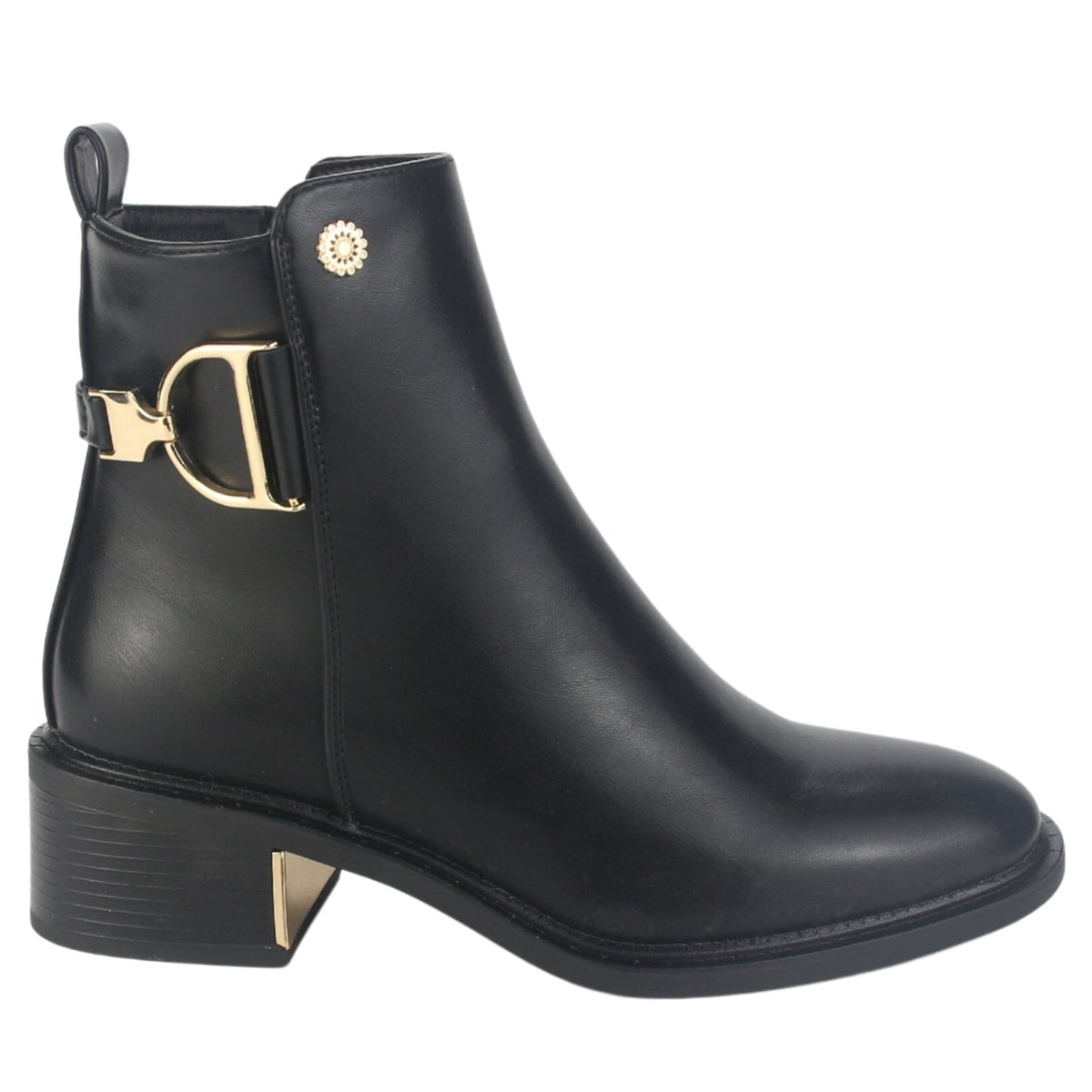 Botin Chalada Mujer Traffam-61 Negro Casual Botines Taco Chalada 
