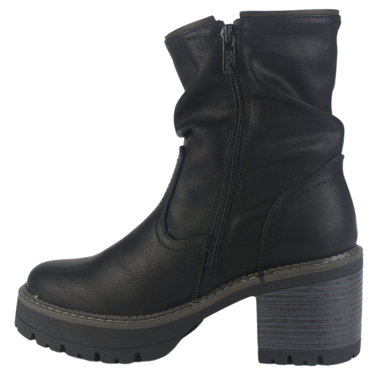 Botin Chalada Mujer Trini-20 Negro Casual Botines Taco Chalada 