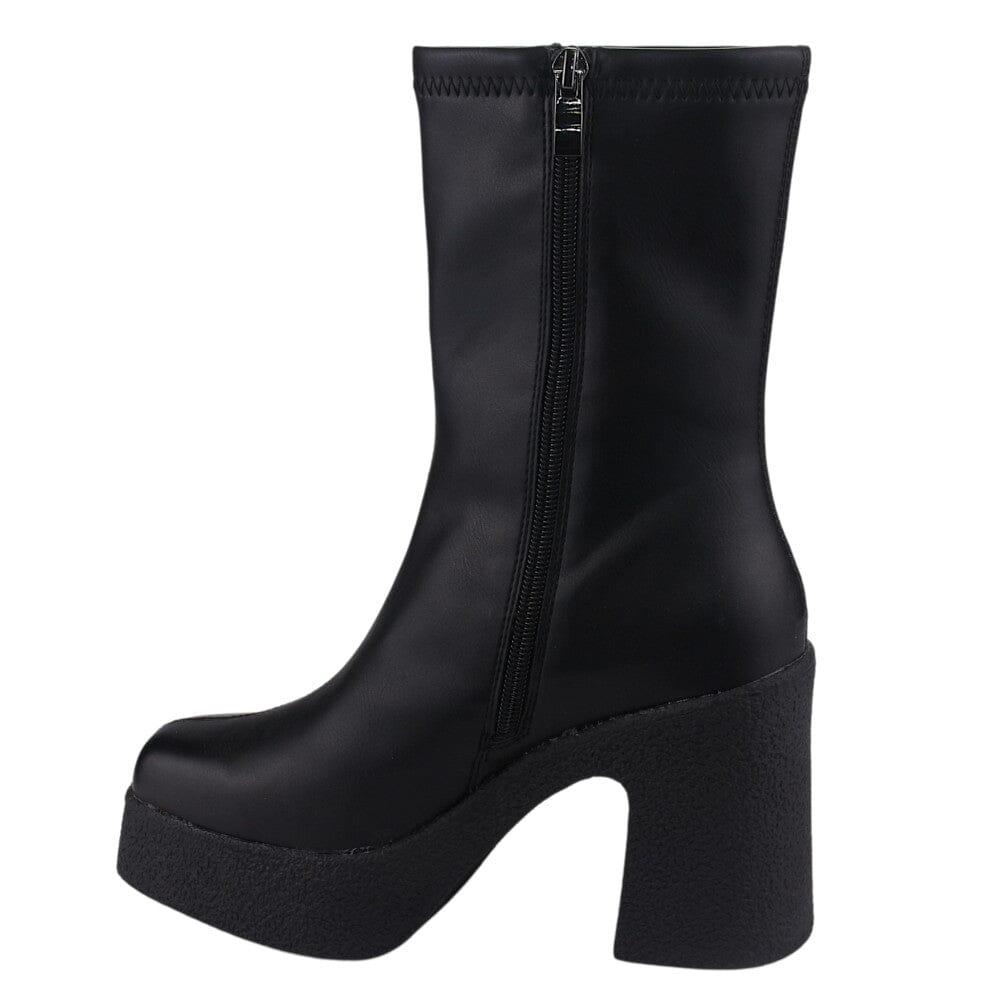 Botin Chalada Mujer Tumbes-1 Negro Moda Botines Chalada 