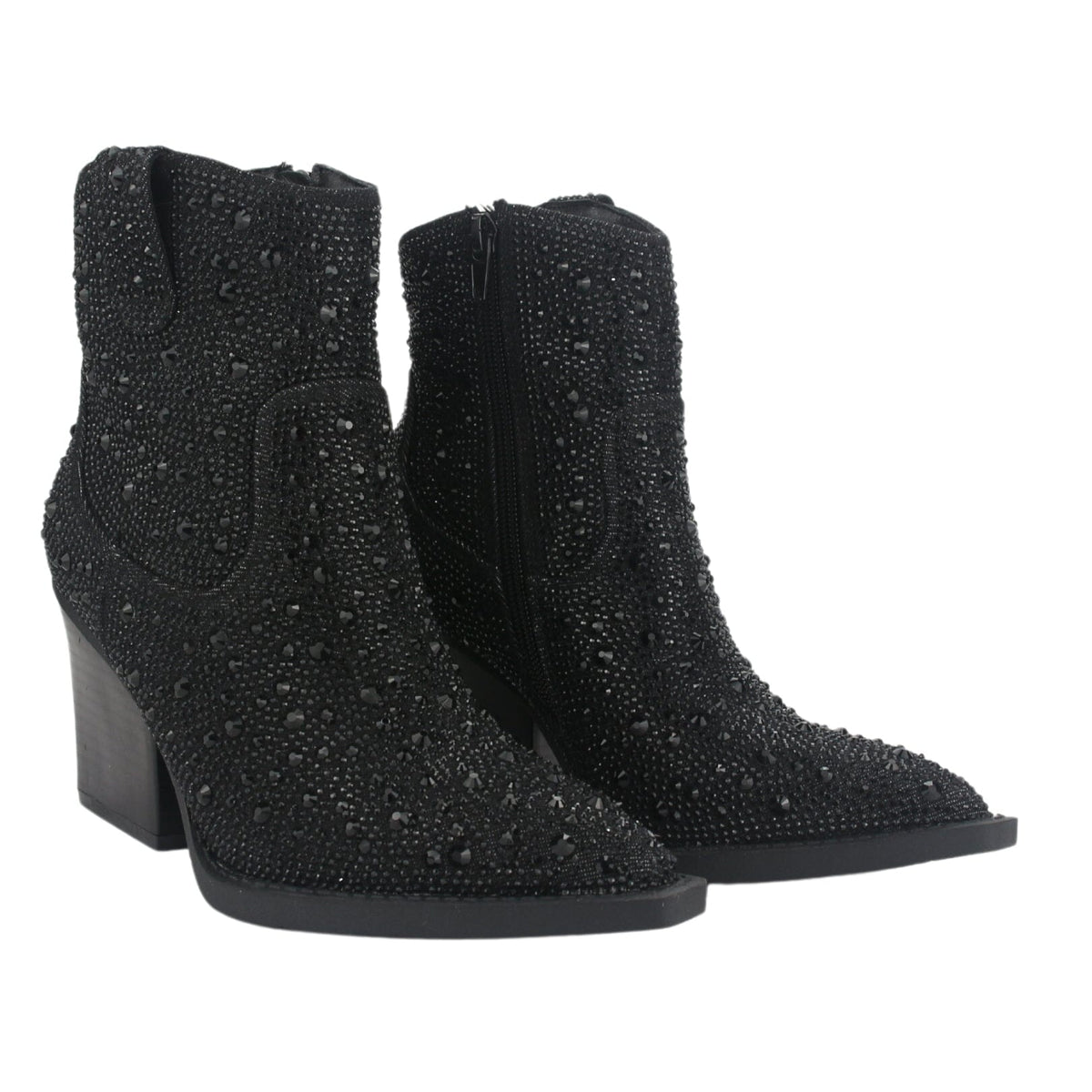 Botin Chalada Mujer Wayra-1 Negro Casual Botines Taco Chalada 