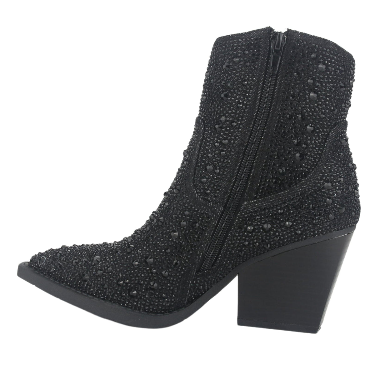 Botin Chalada Mujer Wayra-1 Negro Casual Botines Taco Chalada 