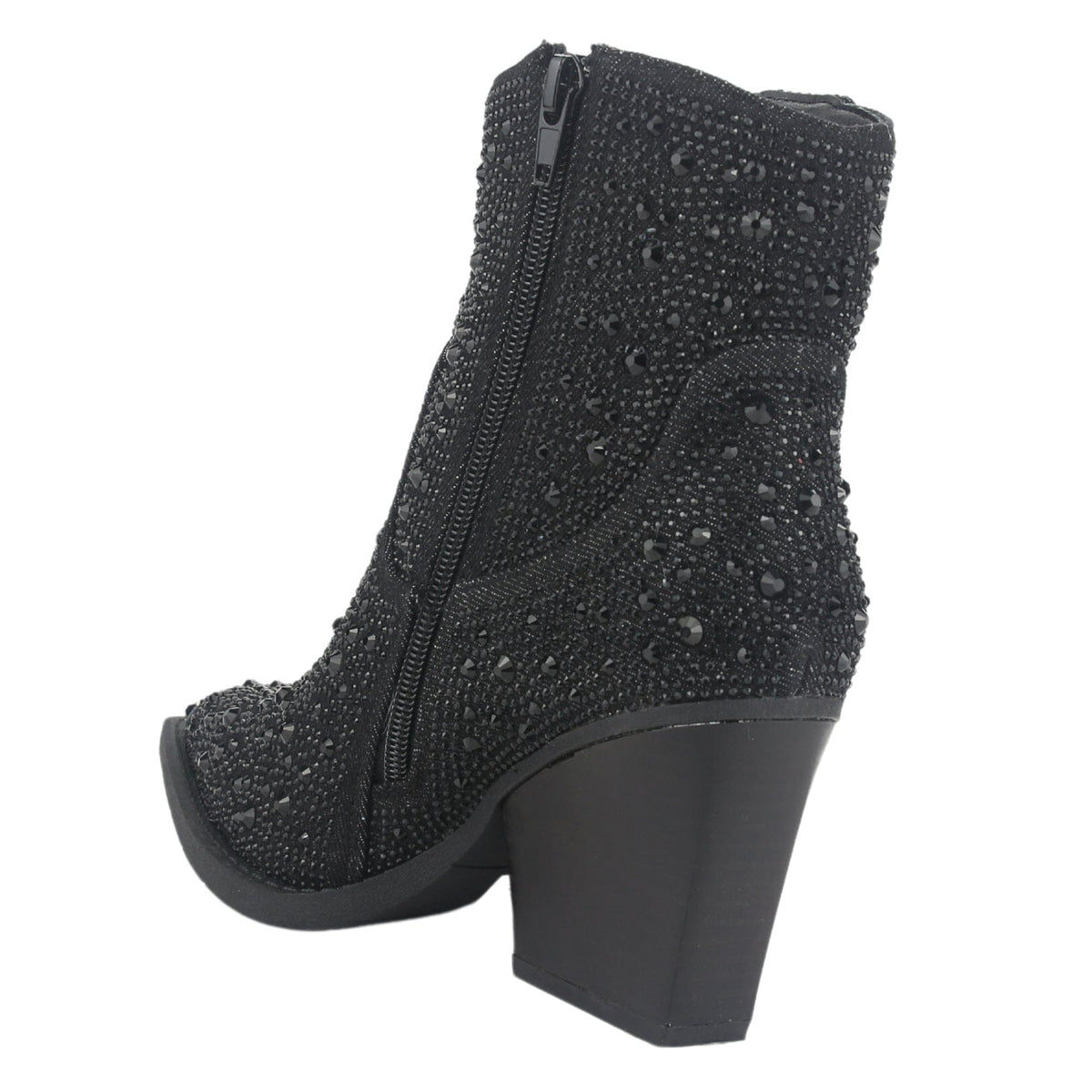 Botin Chalada Mujer Wayra-1 Negro Casual Botines Taco Chalada 