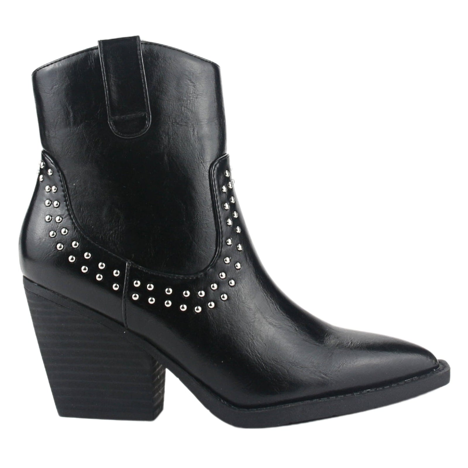 Botin Chalada Mujer Wayra-2 Negro Casual Botines Taco Chalada 