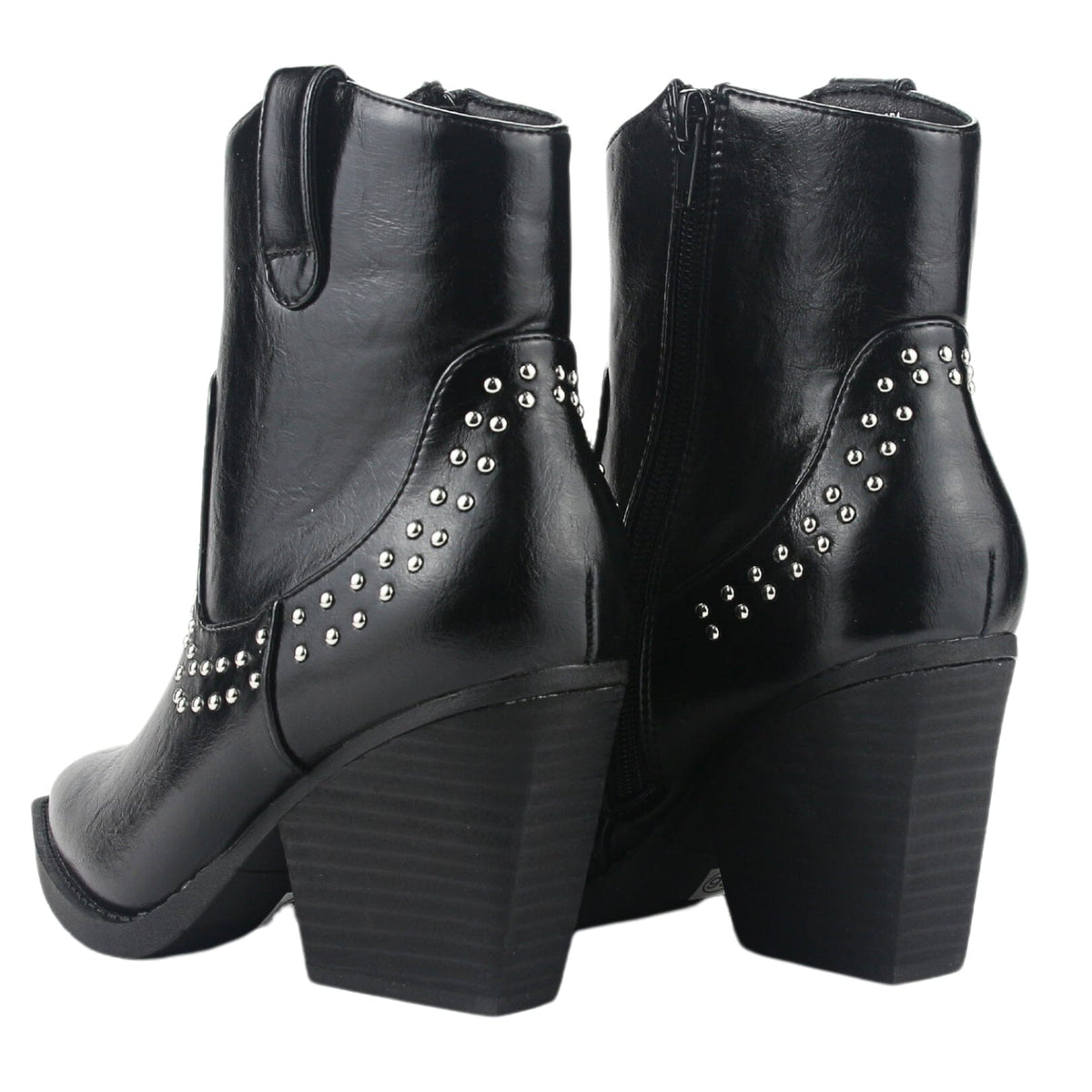 Botin Chalada Mujer Wayra-2 Negro Casual Botines Taco Chalada 