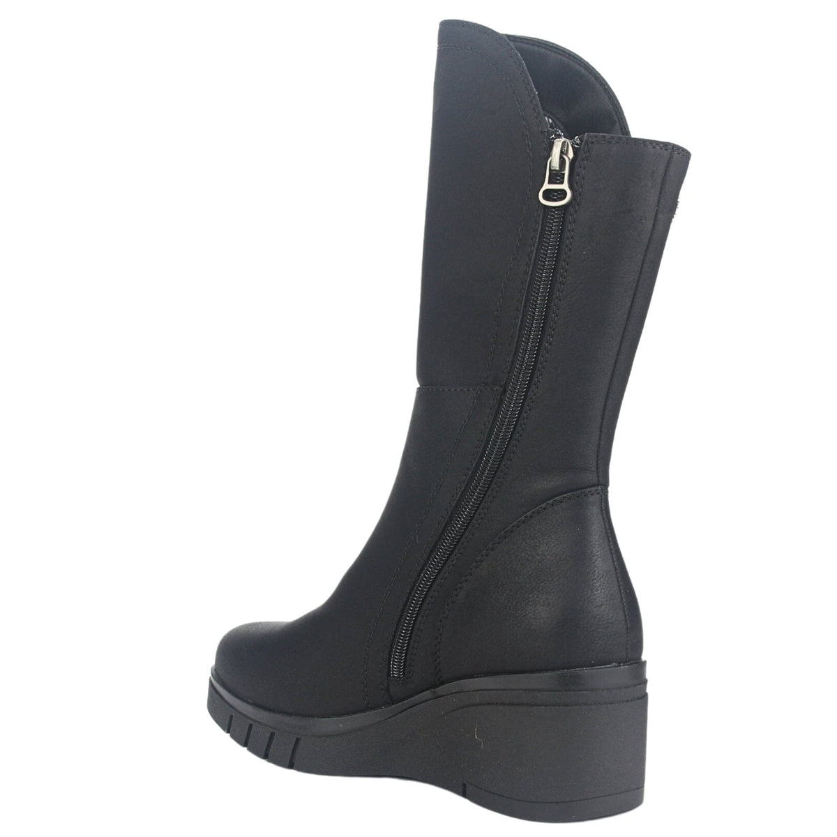Botin Chalada Mujer Wedgenew-2 Negro Casual Botines Taco Chalada 