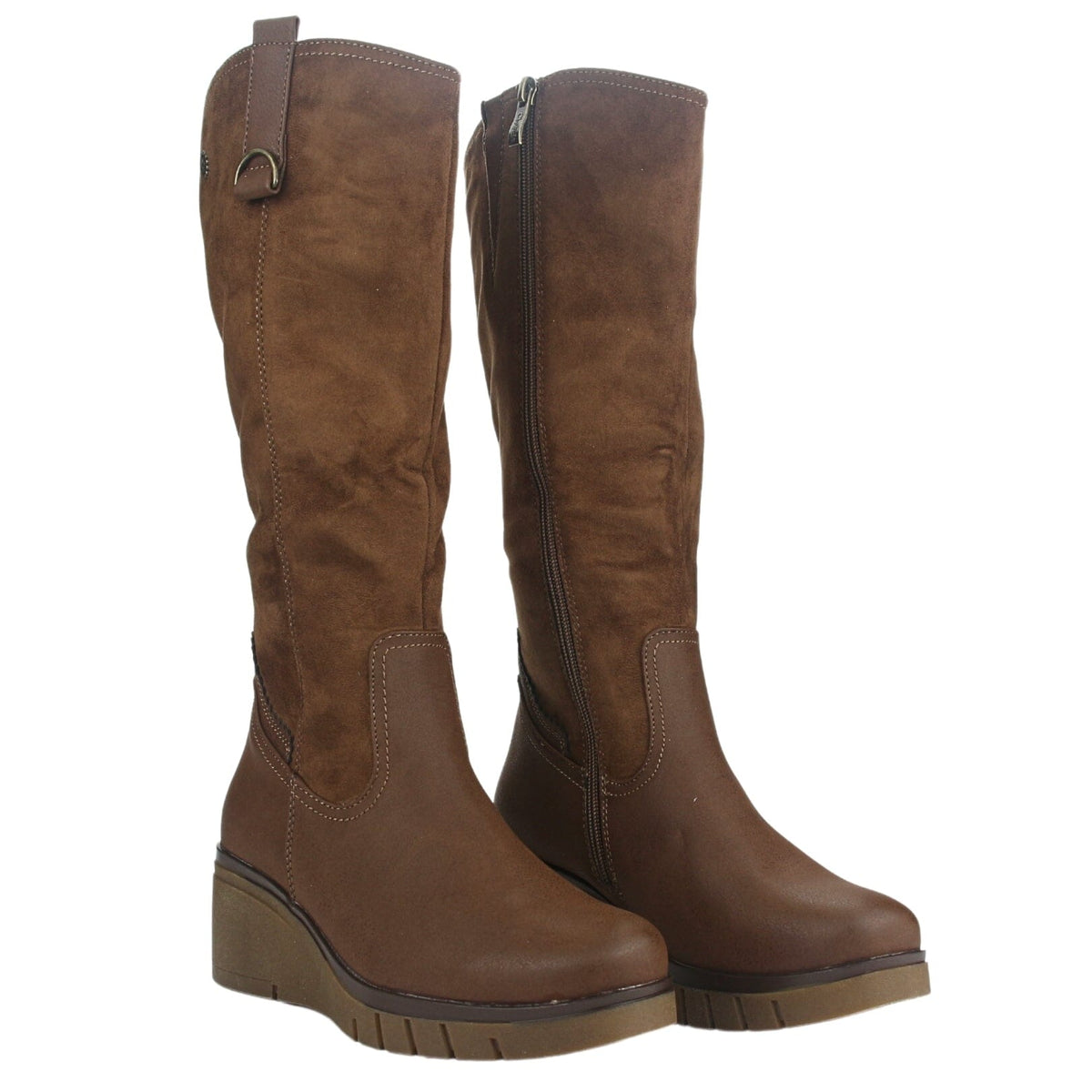 Botin Chalada Mujer Wedgenew-3 Café Casual Botines Taco Chalada 