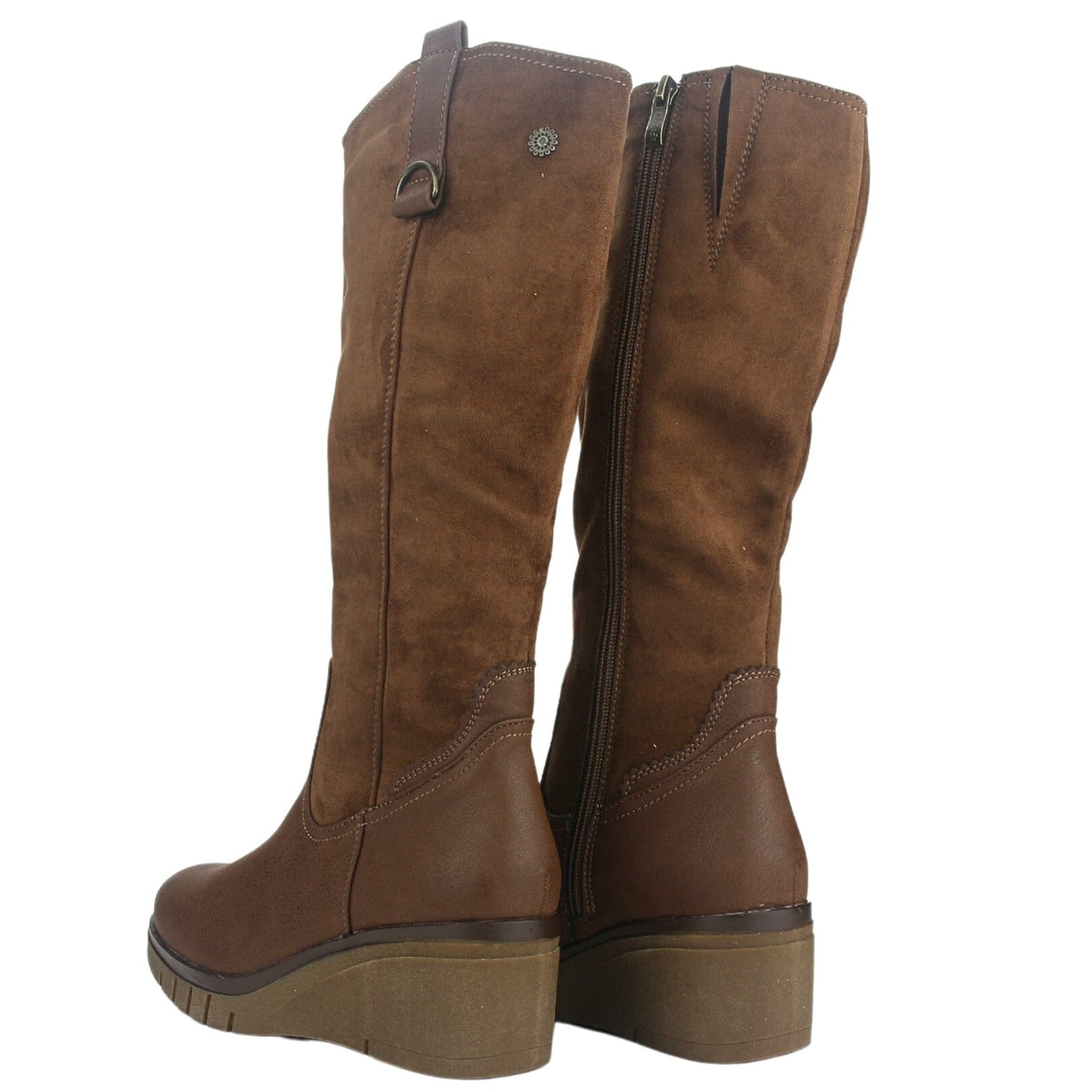 Botin Chalada Mujer Wedgenew-3 Café Casual Botines Taco Chalada 
