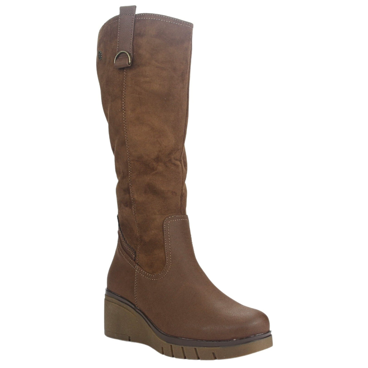 Botin Chalada Mujer Wedgenew-3 Café Casual Botines Taco Chalada 