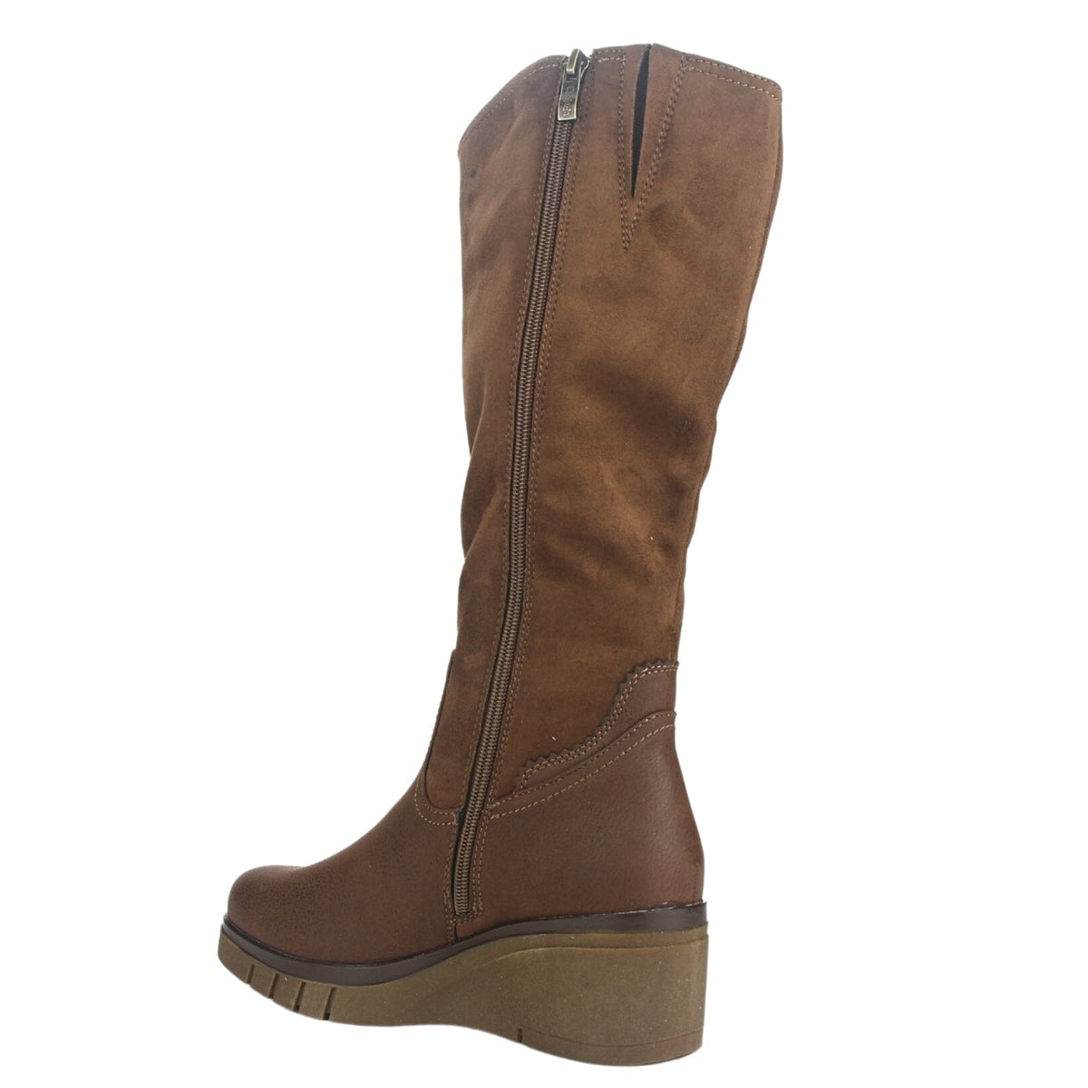 Botin Chalada Mujer Wedgenew-3 Café Casual Botines Taco Chalada 