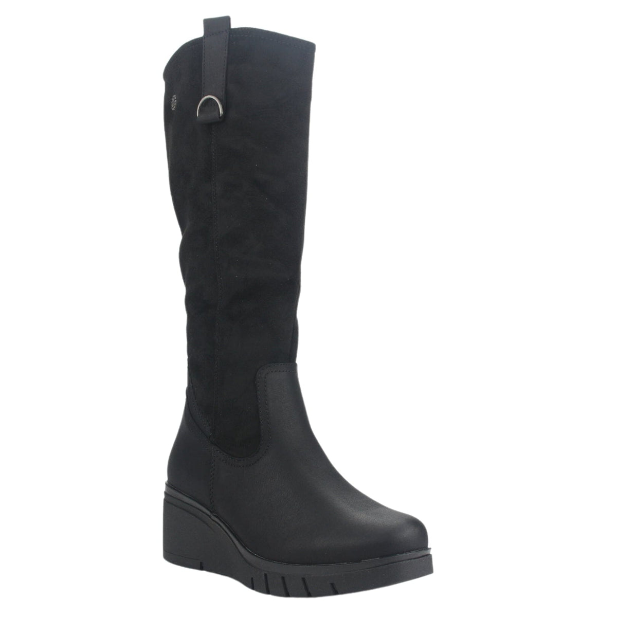 Botin Chalada Mujer Wedgenew-3 Negro Casual Botines Taco Chalada 