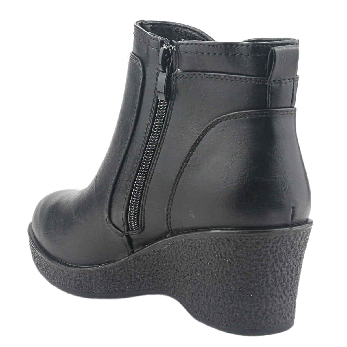 Botin Chalada Mujer Windy-2 Negro Casual Botines Taco Chalada 