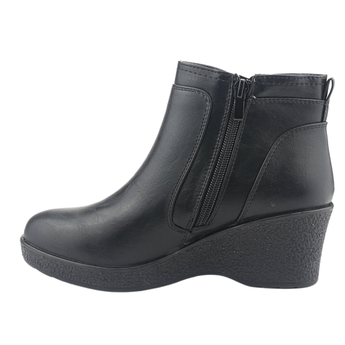 Botin Chalada Mujer Windy-2 Negro Casual Botines Taco Chalada 