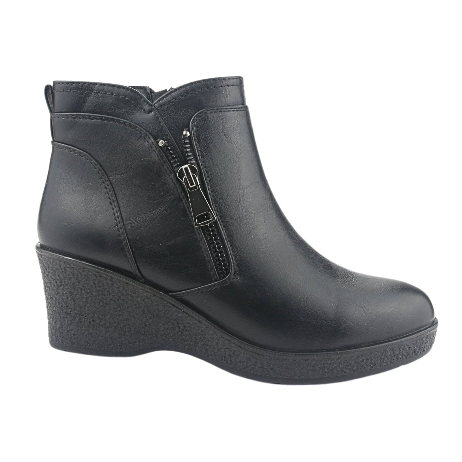 Botin Chalada Mujer Windy-2 Negro Casual Botines Taco Chalada 