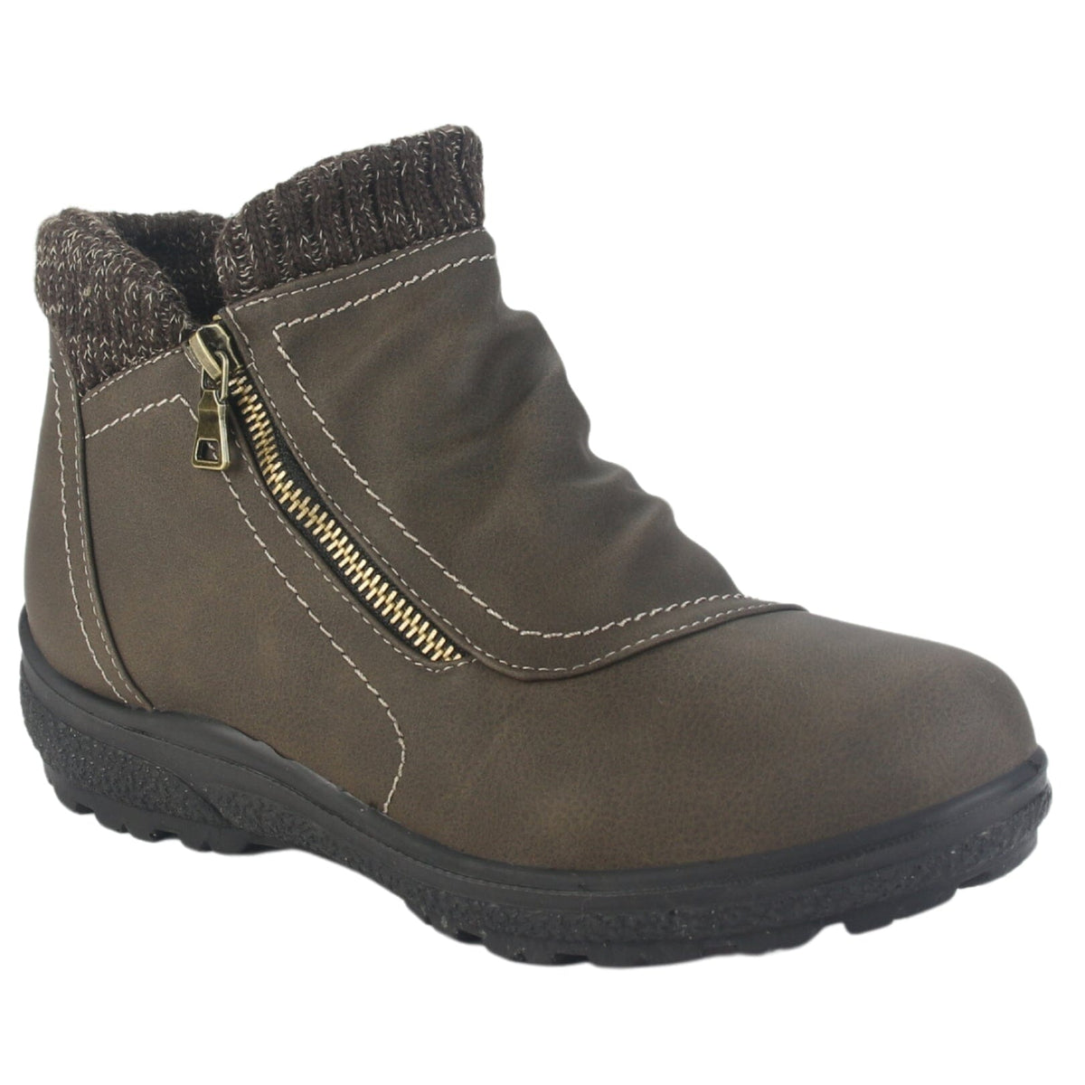 Botin Chalada Mujer Winter-1 Café Casual Botines Chalada 