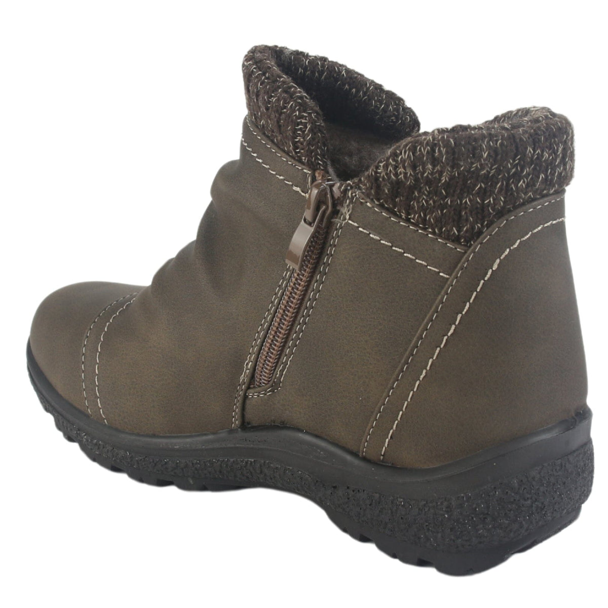 Botin Chalada Mujer Winter-1 Café Casual Botines Chalada 